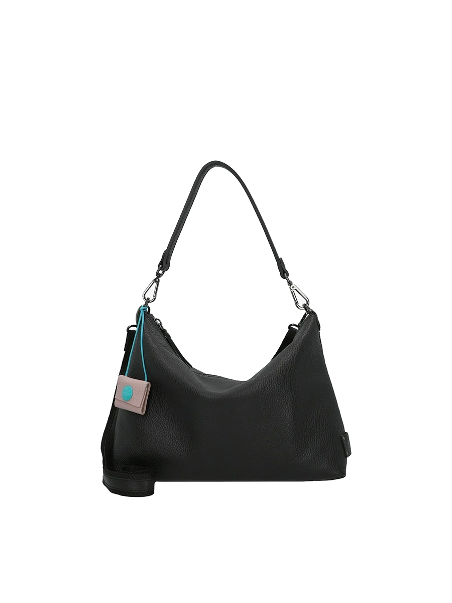 BORSA A SPALLA G011380T2_X2428 DONNA NERO