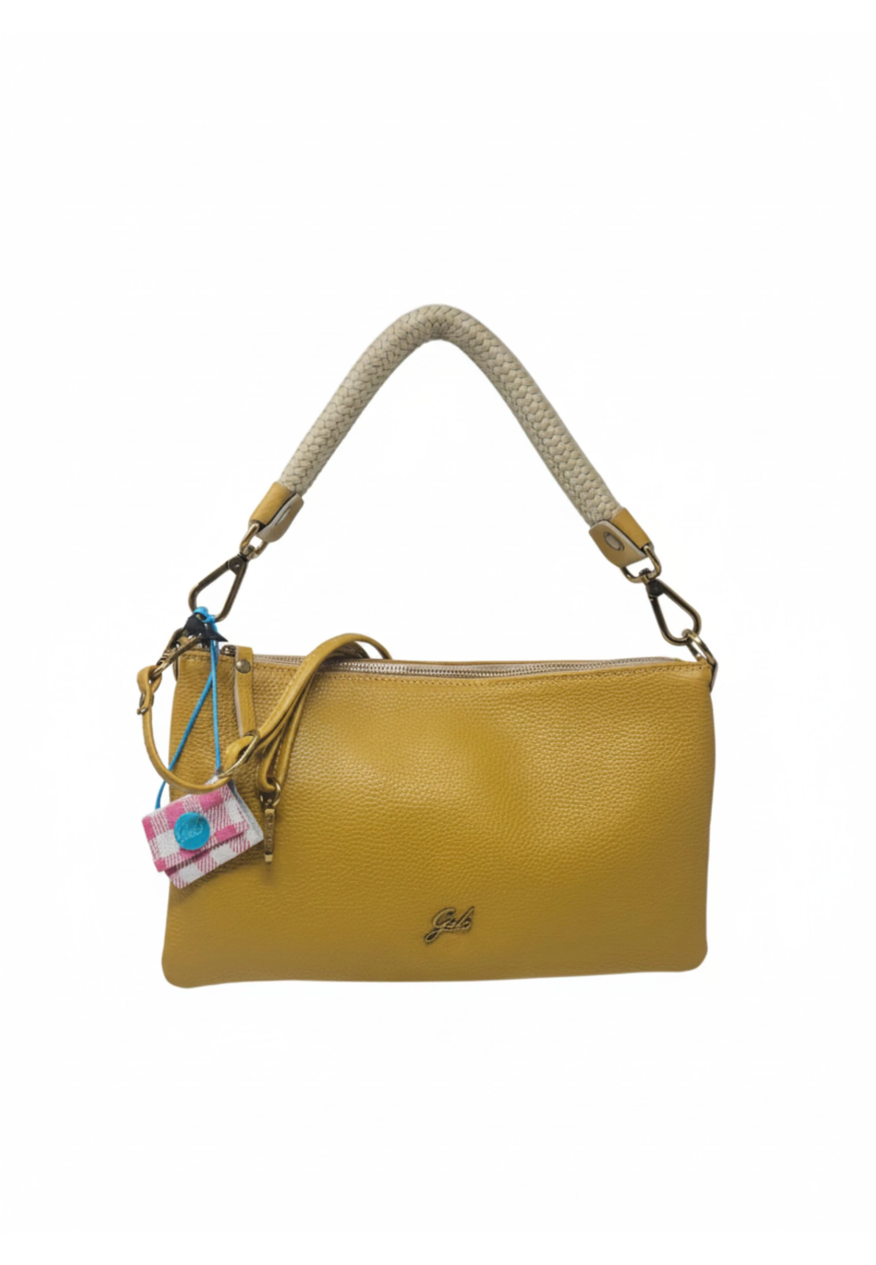 BORSA A SPALLA G012100T2_X3004 DONNA GIALLO