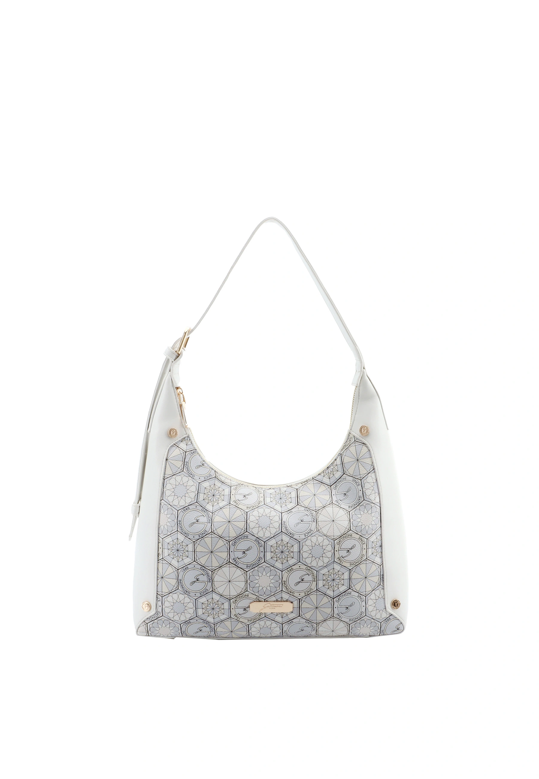 BORSA A SPALLA BENTD8839WZ DONNA BIANCO