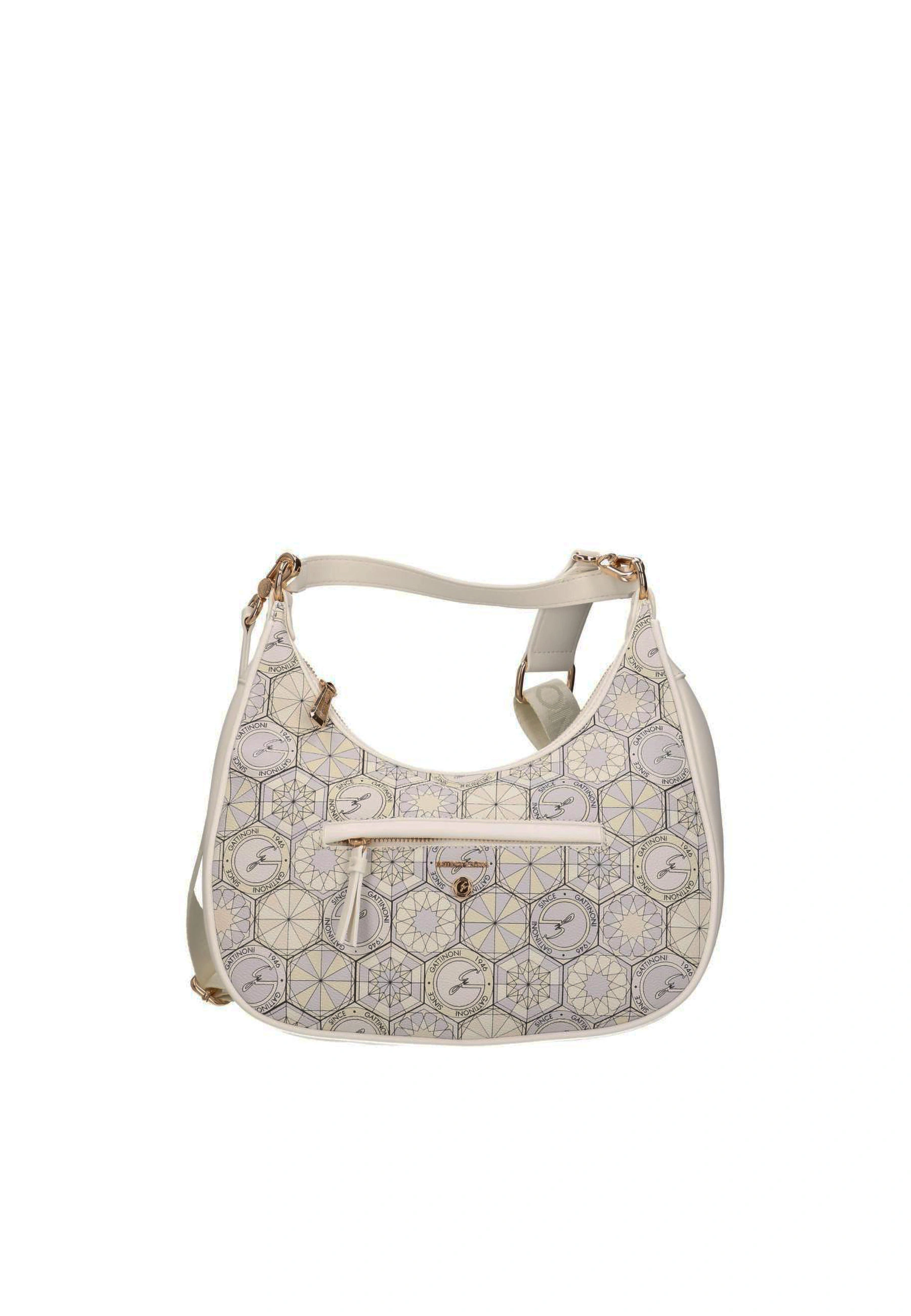 BORSA A SPALLA BENTD8795WZ DONNA BIANCO