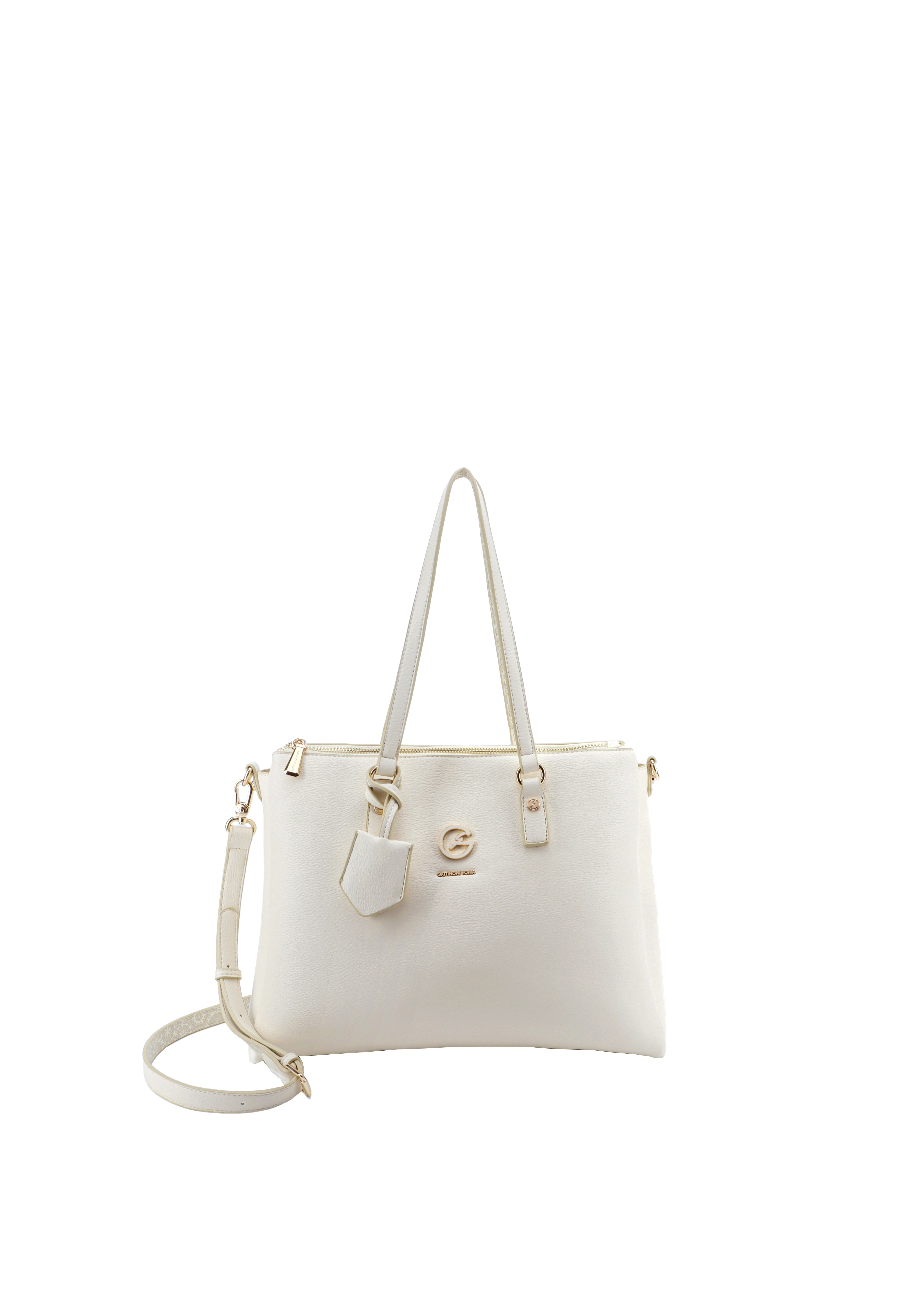 BORSA A SPALLA BINDN8675WV DONNA AVORIO