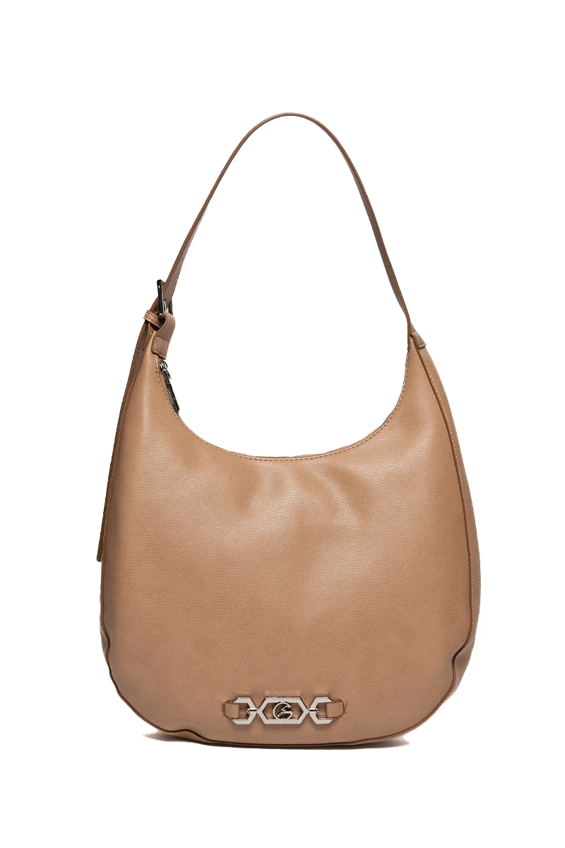 BORSA A SPALLA BEN268755WW DONNA MARRONE CHIARO