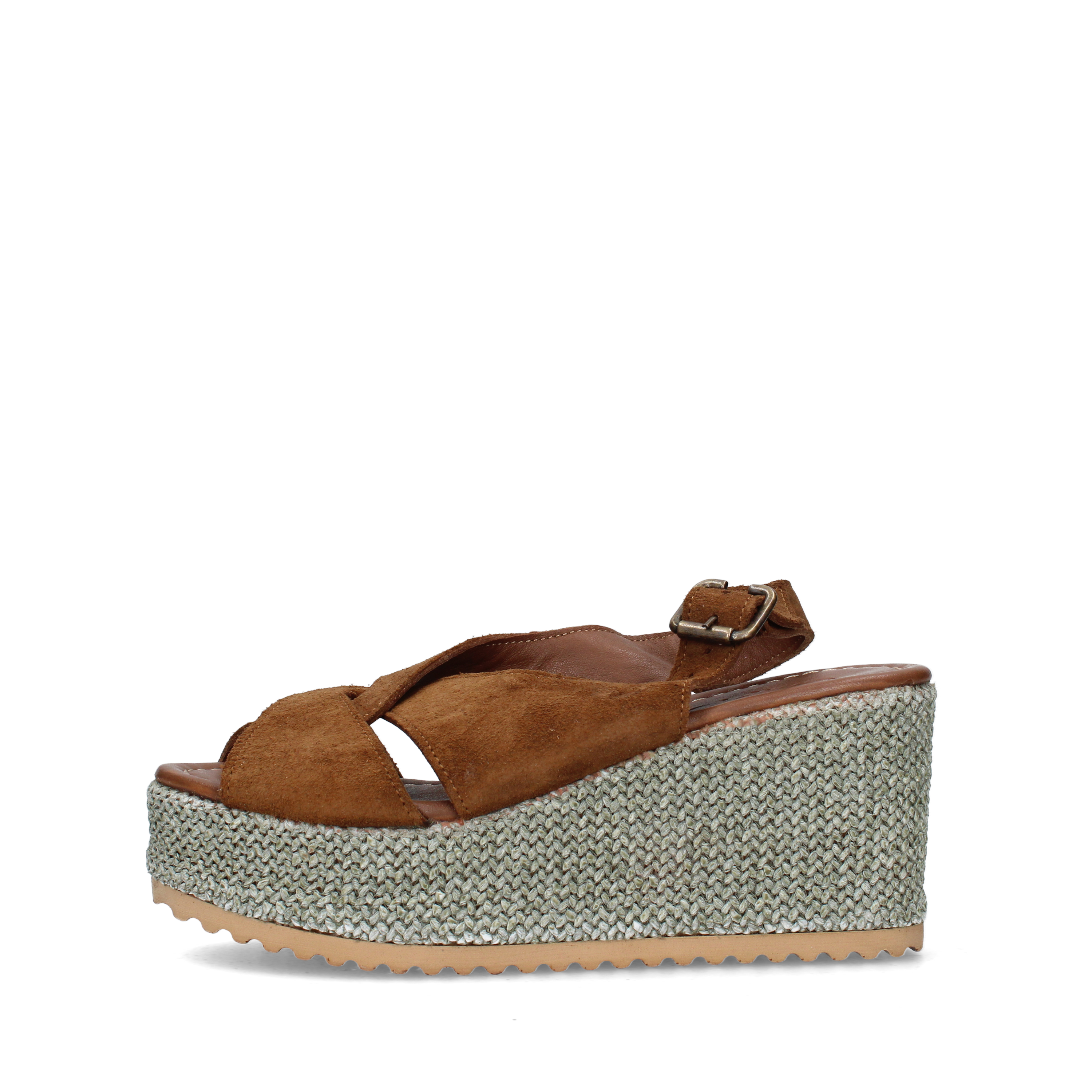 SANDALI WG3000 DONNA MARRONE