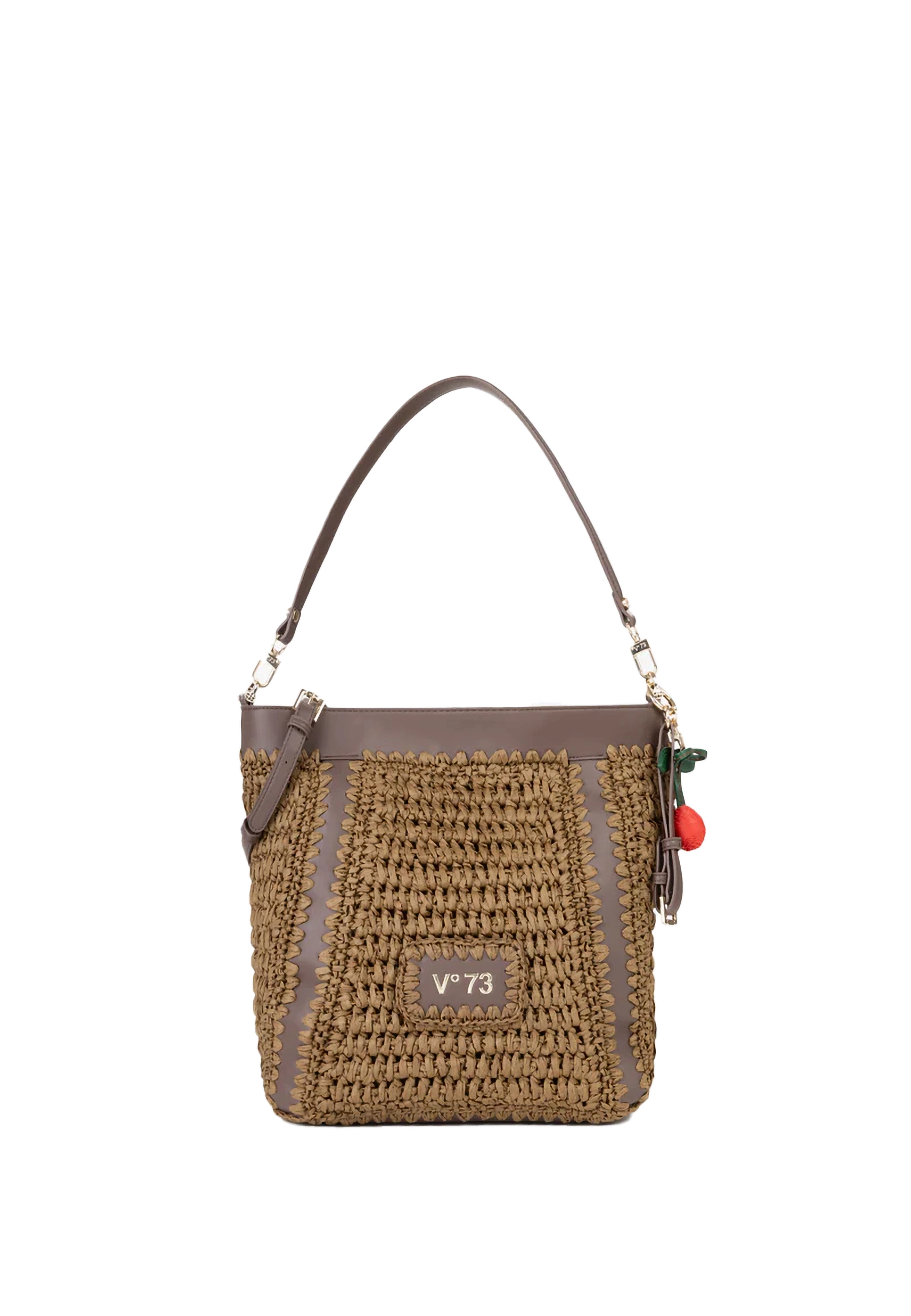 BORSA A SPALLA 73BS9M302 DONNA MARRONE