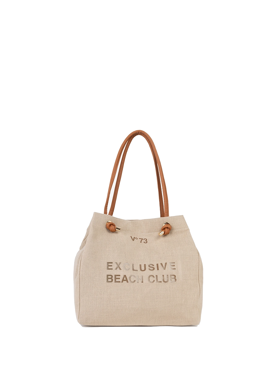 BORSA A SPALLA 73BS9QM01 DONNA ECRU