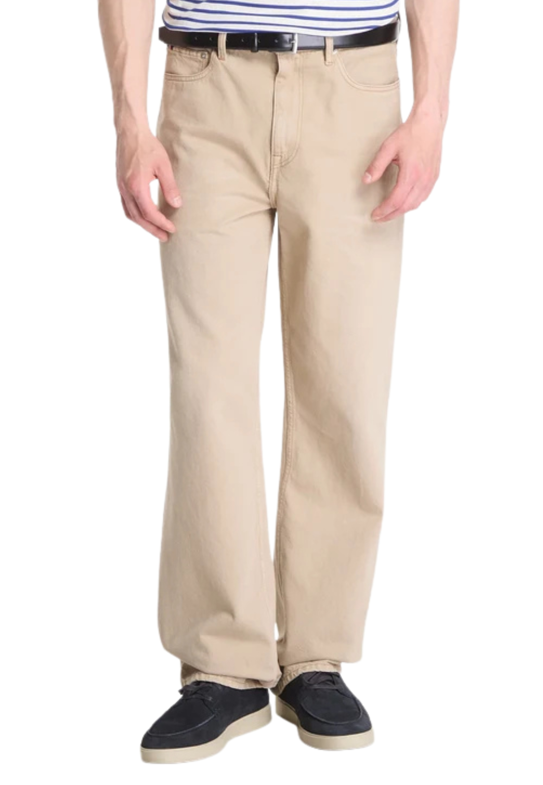 JEANS REGULAR CINQUE TASCHE UOMO BEIGE