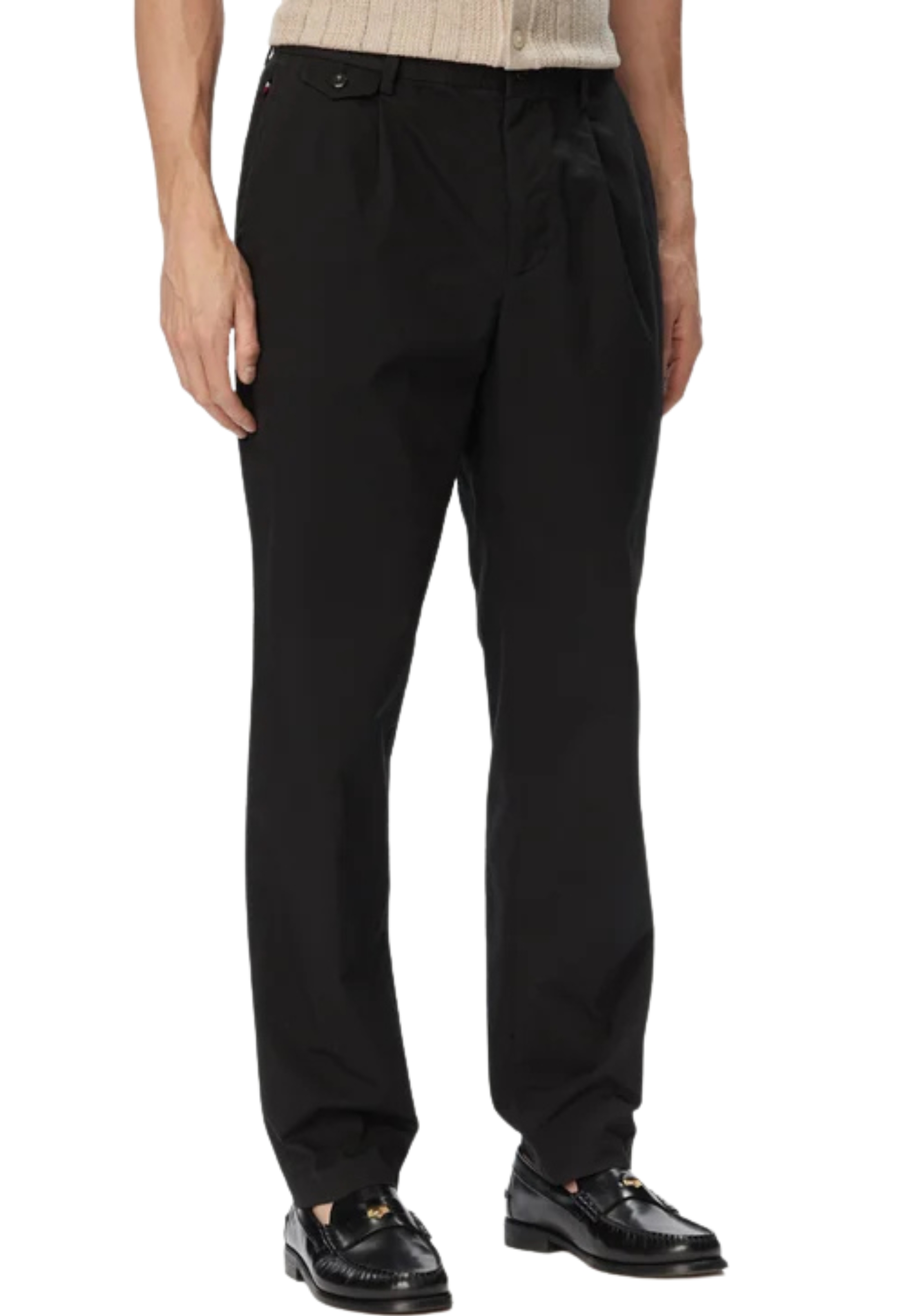 PANTALONI CHINO HARLEM TAGLIO REGULAR UOMO NERO