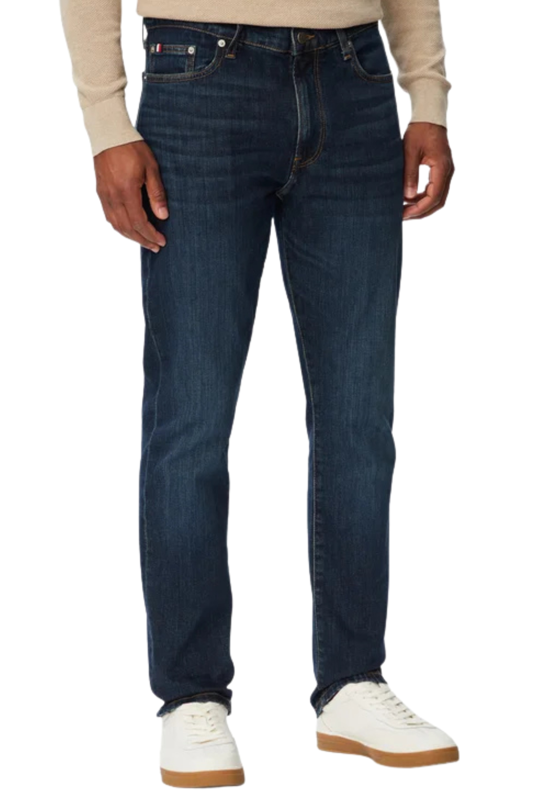 JEANS SLIM FIT GAMBA DRITTA UOMO BLU SCURO