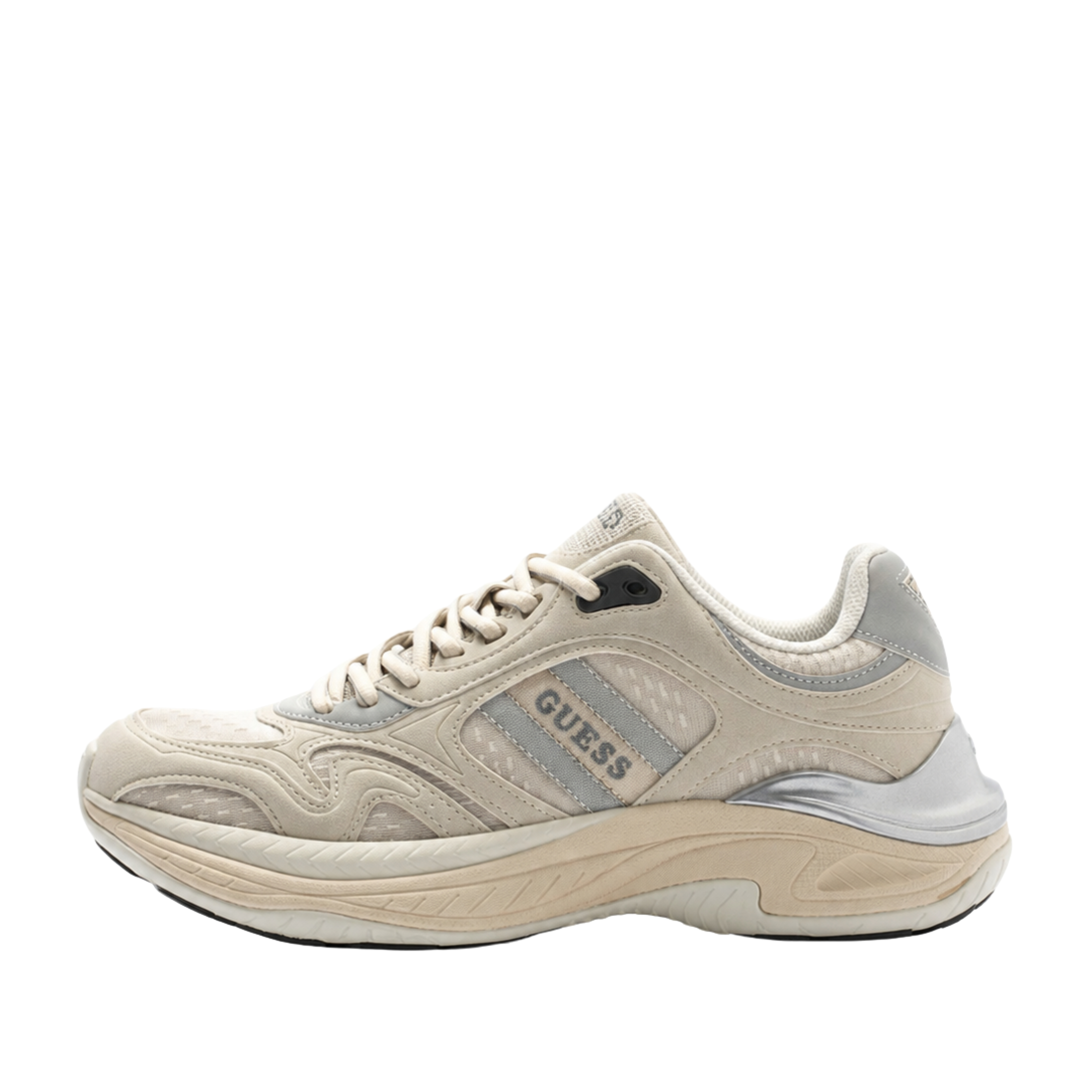SNEAKERS PLATFORM FMJSQUELE12 RUNNER UOMO GRIGIO