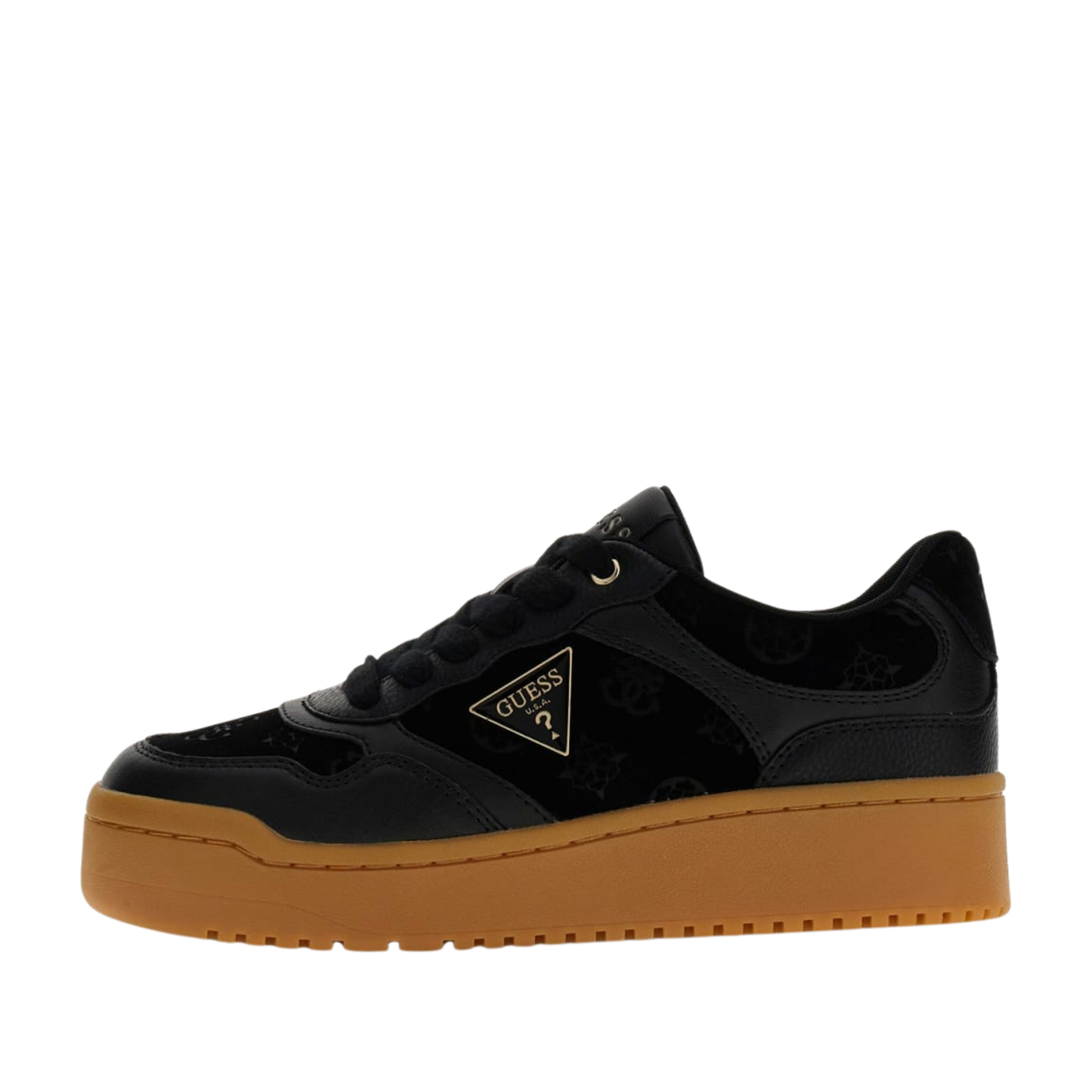 SNEAKERS PLATFORM FLTM17ELE12 MONOGRAM DONNA NERO