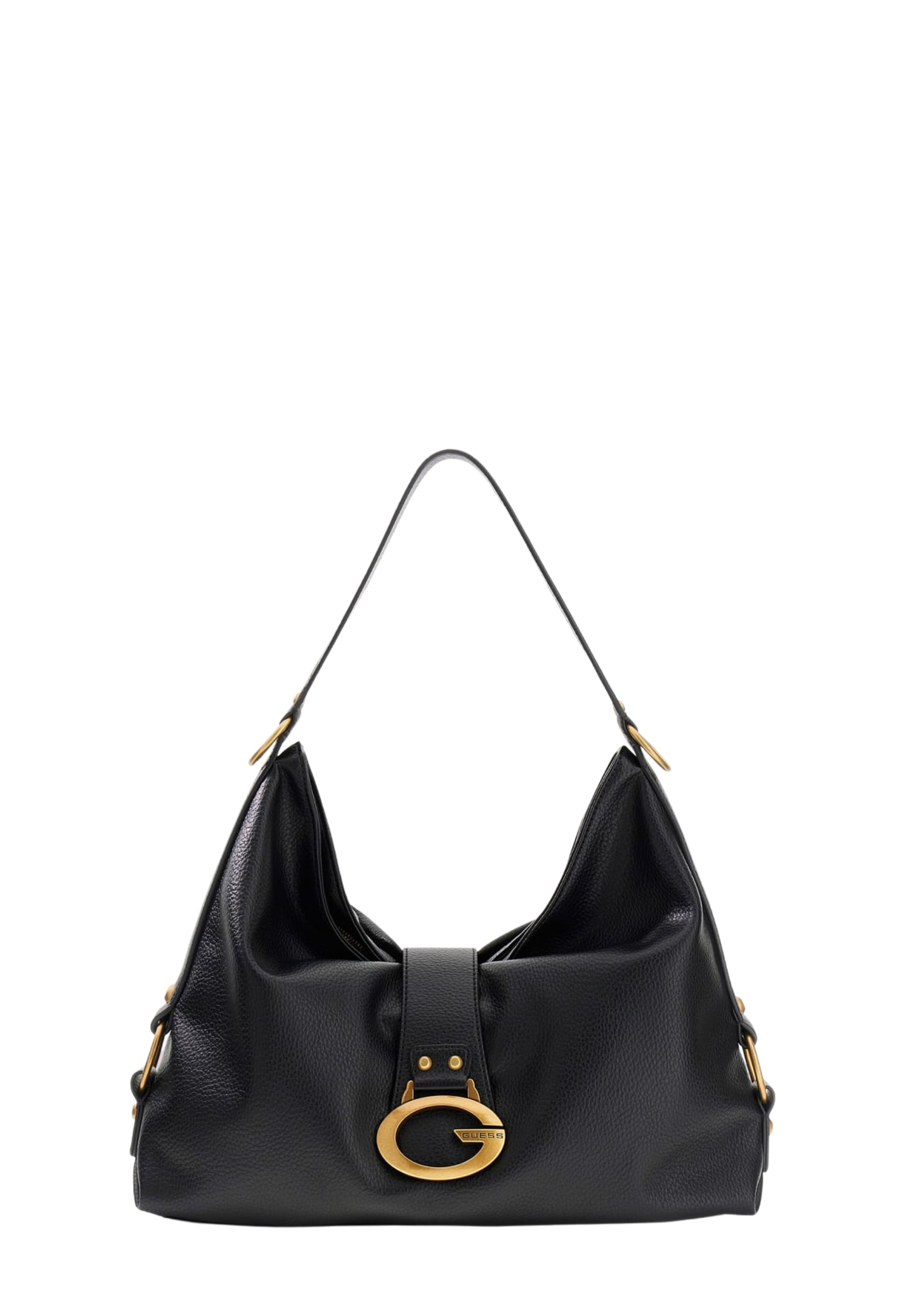 BORSA A SPALLA HWBB9308020 GRANDE DONNA NERO