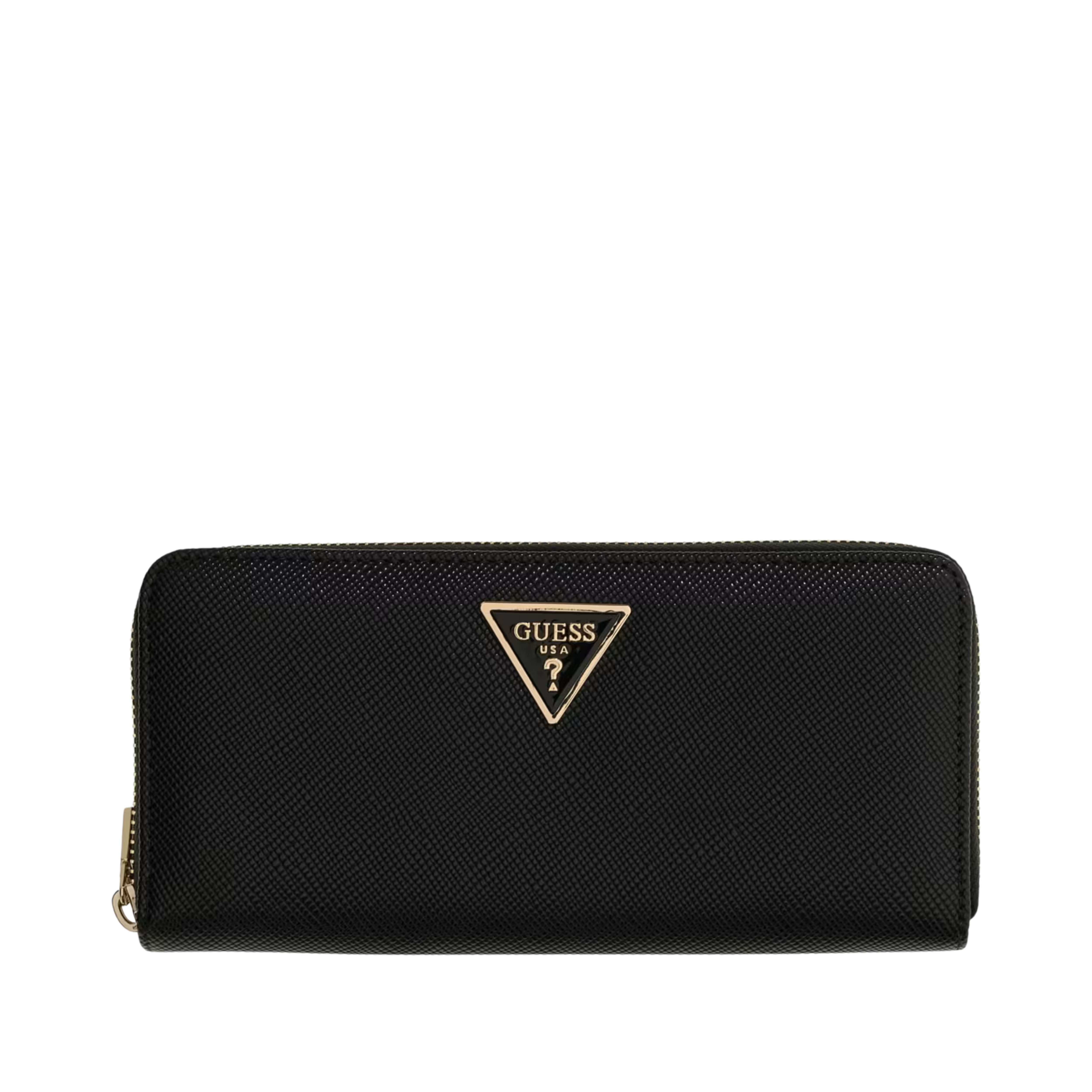 PORTAFOGLIO CON ZIP DONNA NERO
