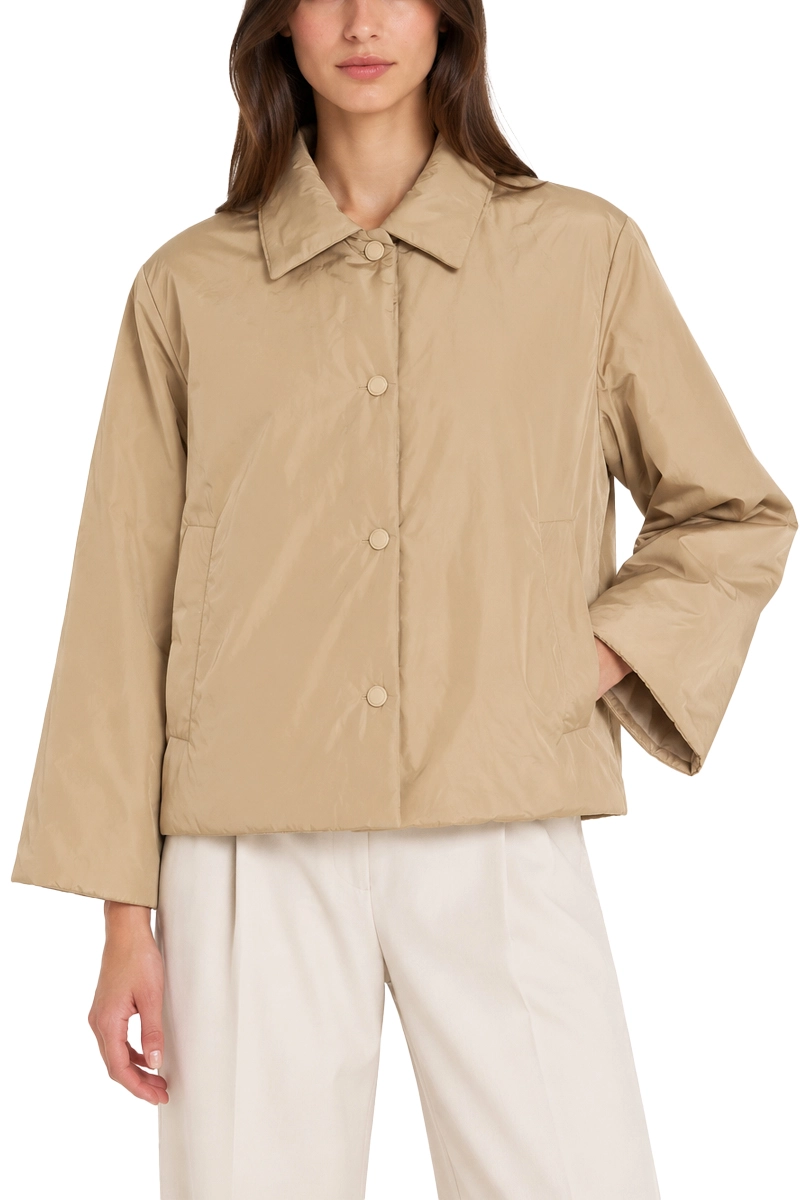 PIUMINO REVERSIBILE IMBOTTITO DONNA MARRONE