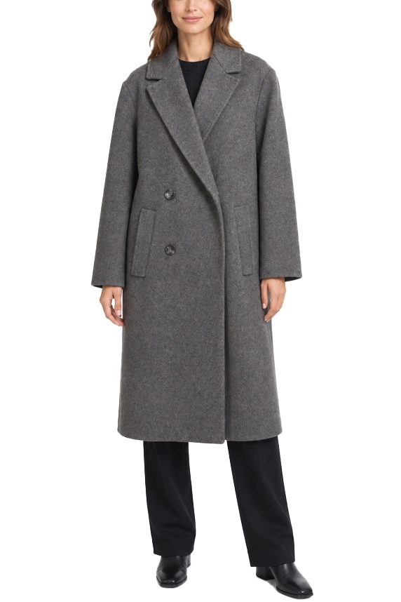 CAPPOTTO LUNGO DOPPIOPETTO  DONNA MARRONE