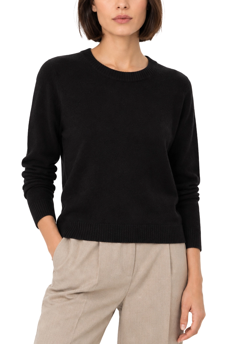 MAGLIA GIROCOLLO IN PURA LANA DONNA BORDEAUX