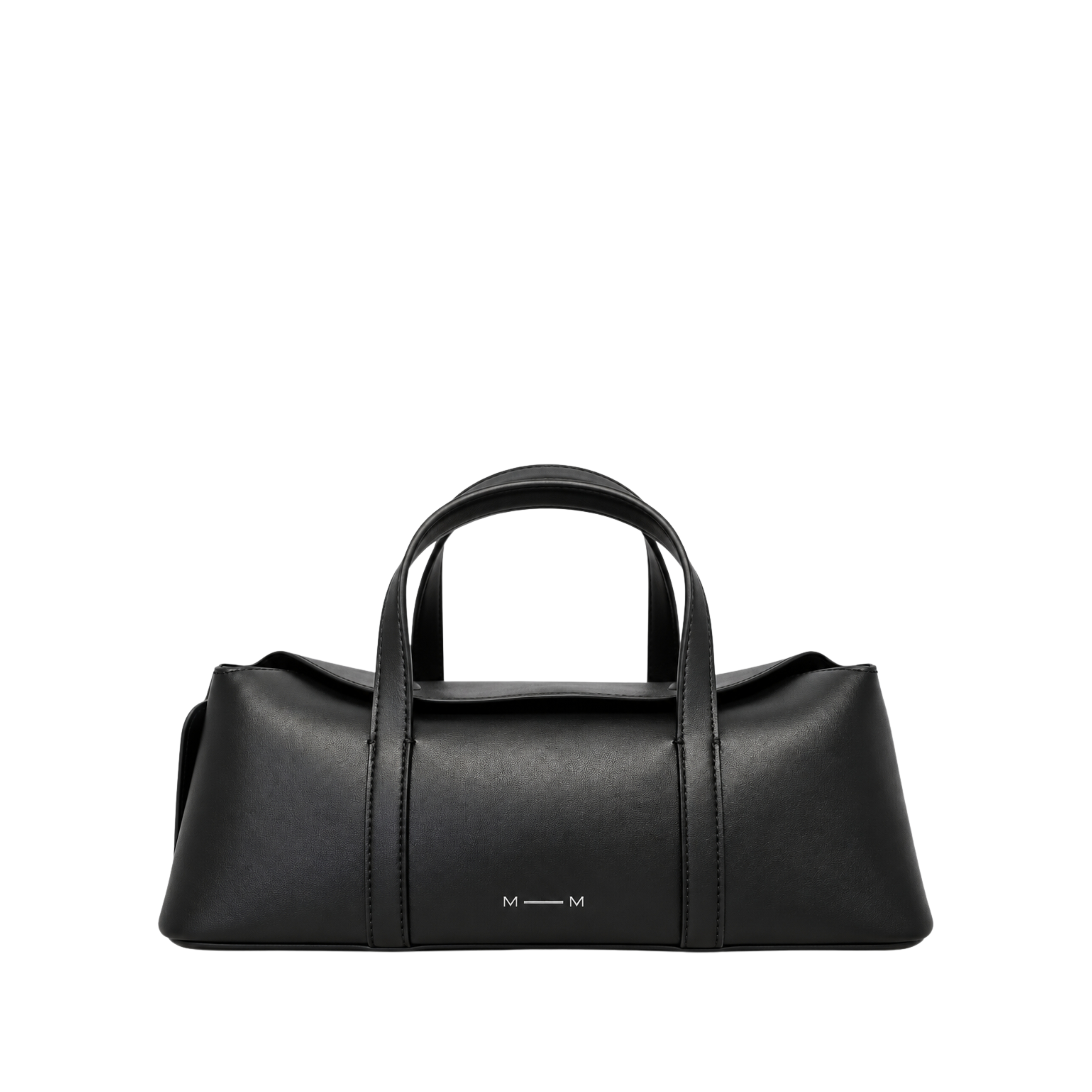 BORSA A MANO BAULETTO IN ECOPELLE DONNA NERO