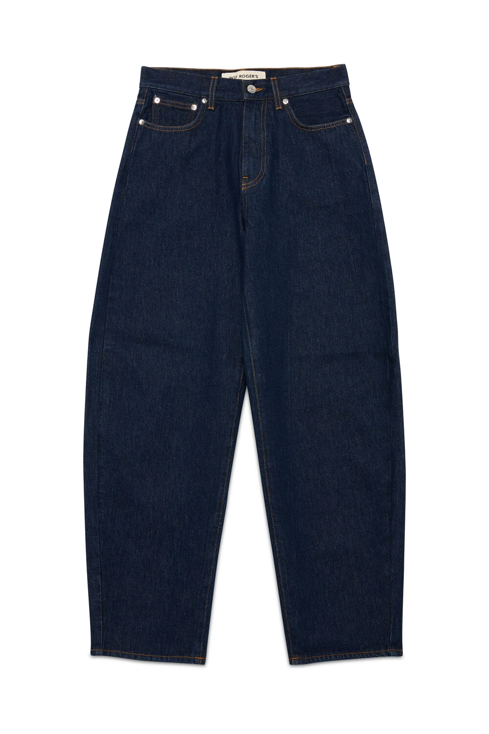 JEANS PALAZZO BALLOON IN DENIM DONNA BLU SCURO
