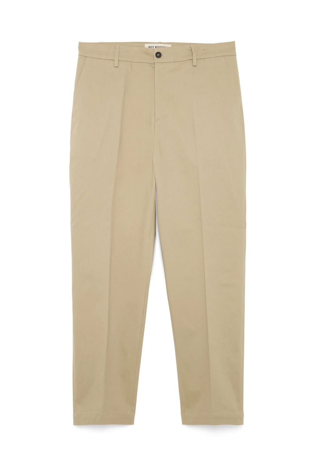 PANTALONE CHINO STARCK IN GABARDINE ELASTICIZZATA UOMO BEIGE