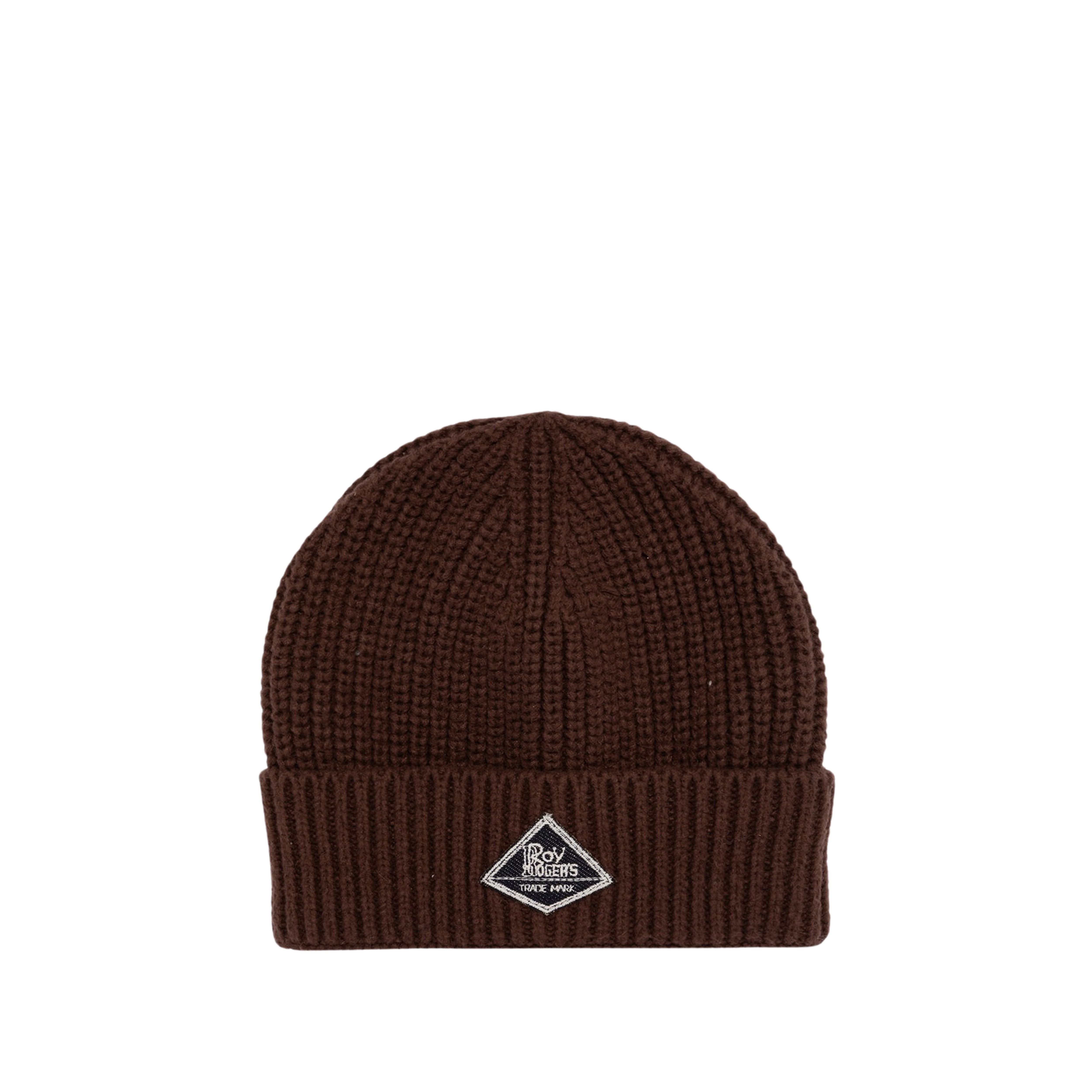 CAPPELLO BEANIE IN MAGLIA UNISEX MARRONE