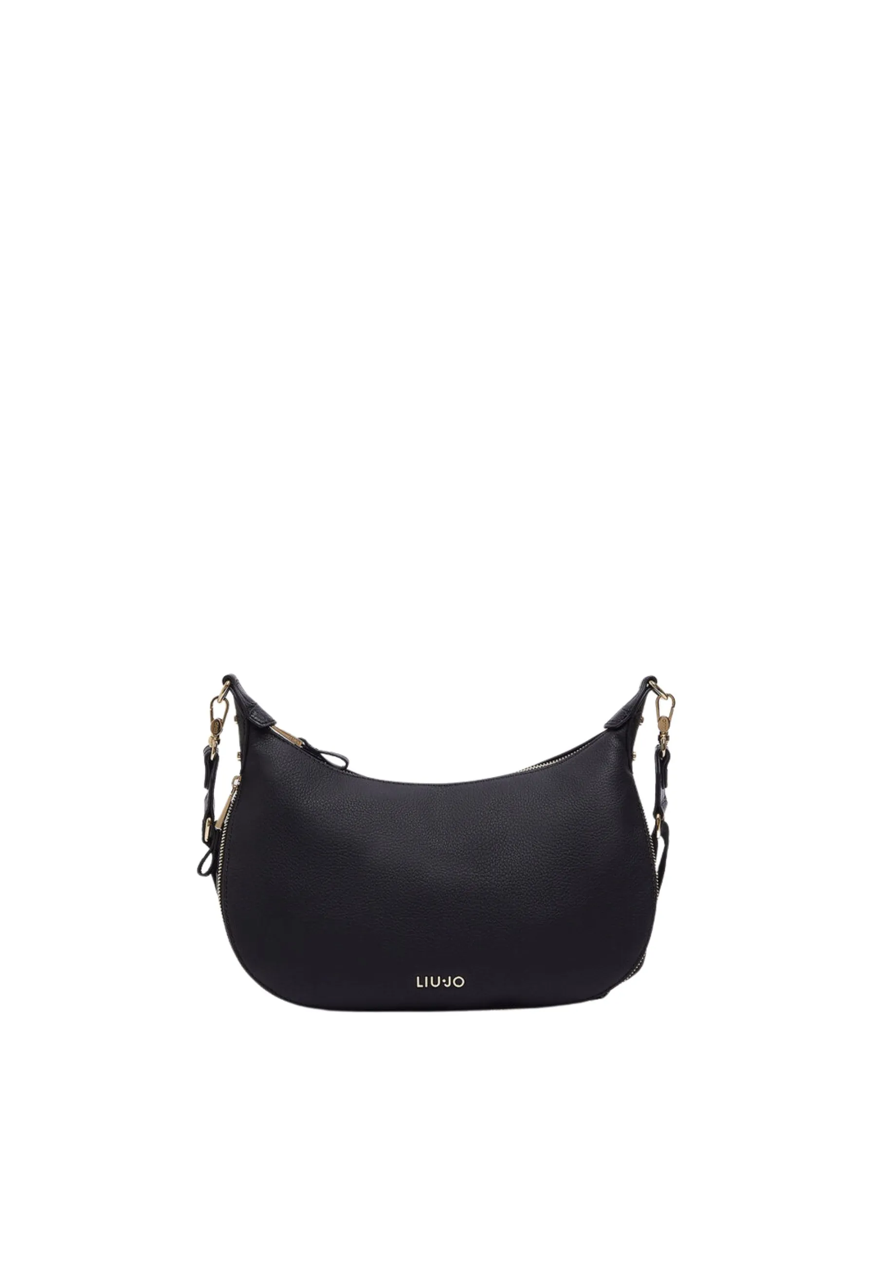 BORSA A SPALLA IN SIMILPELLE DONNA NERA