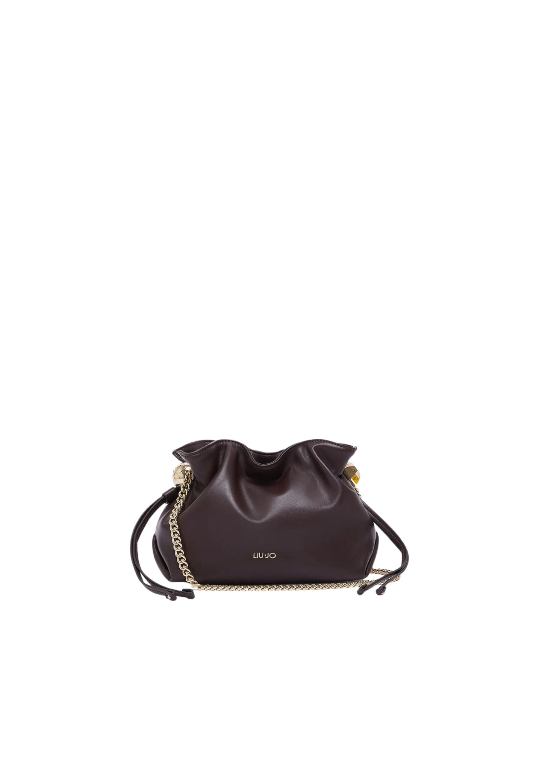 BORSA A SPALLA CON COULISSE DONNA ROSSA