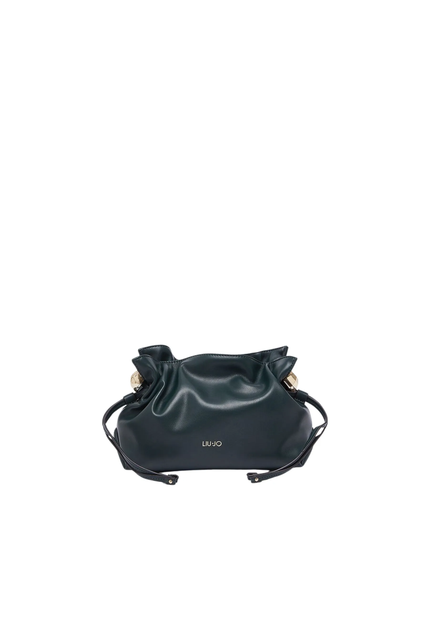 BORSA A SPALLA CON COULISSE DONNA VERDE