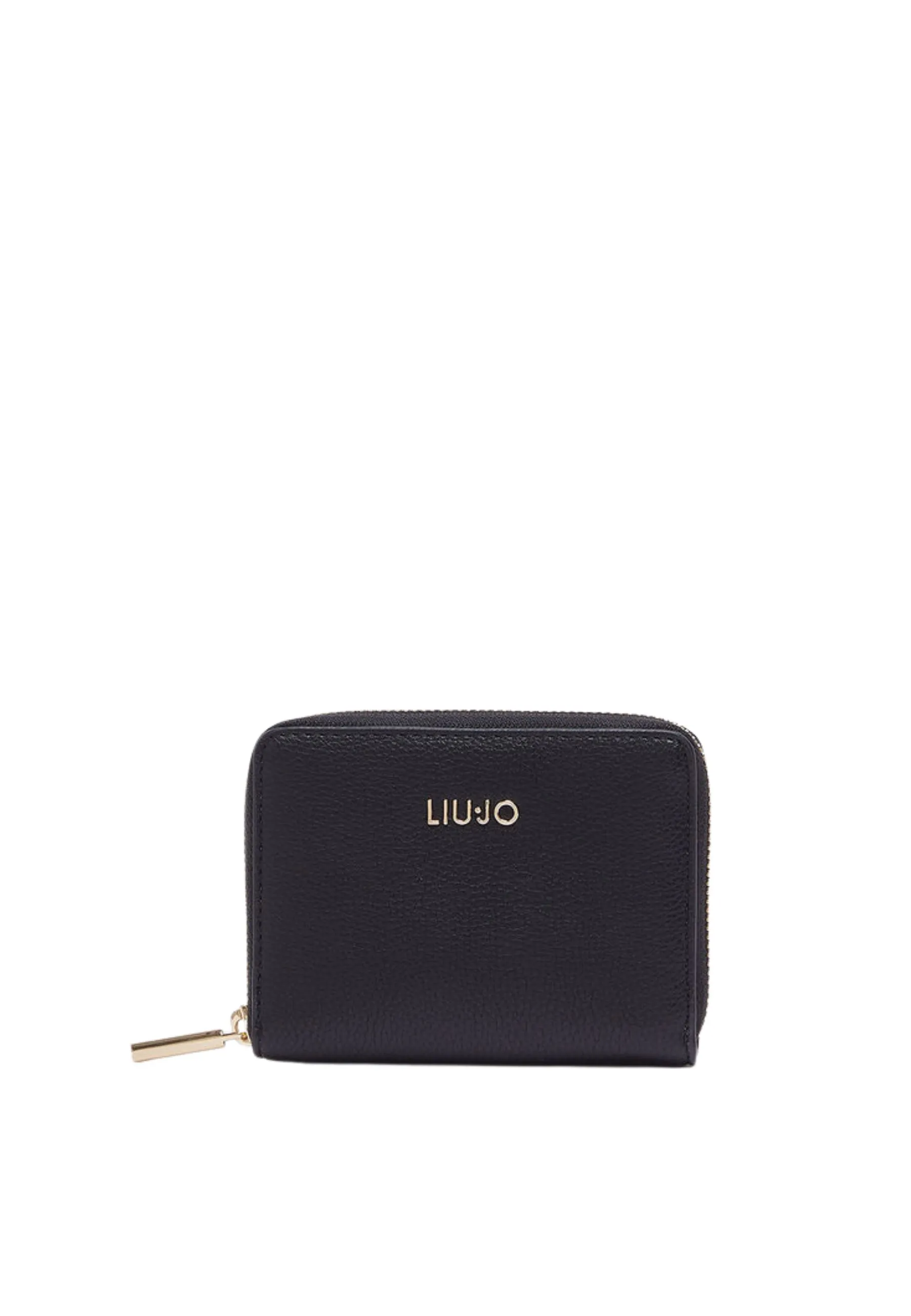 PORTAFOGLIO LIU JO PICCOLO CON ZIP DONNA NERO