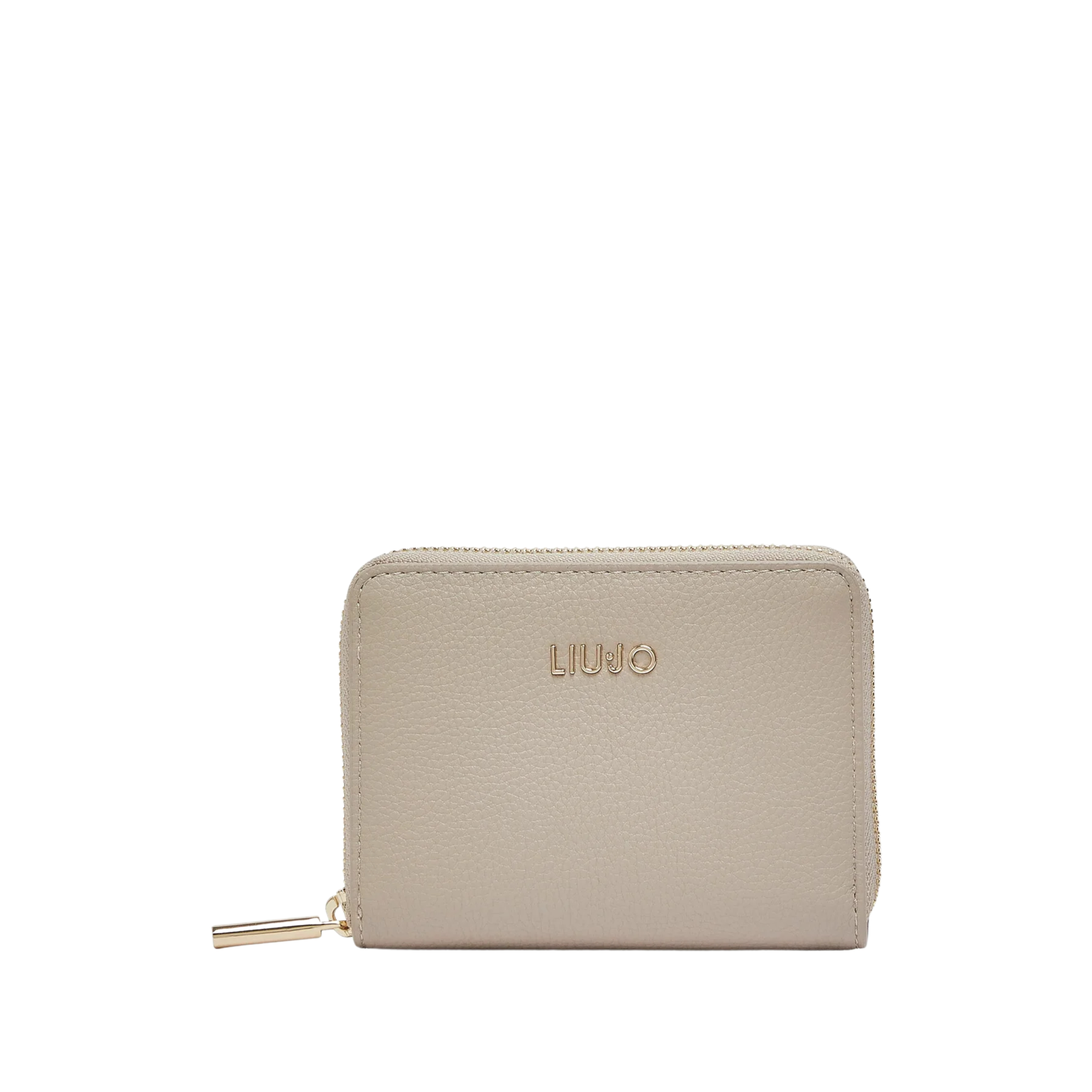 PORTAFOGLI PICCOLO CON LOGO DONNA BEIGE