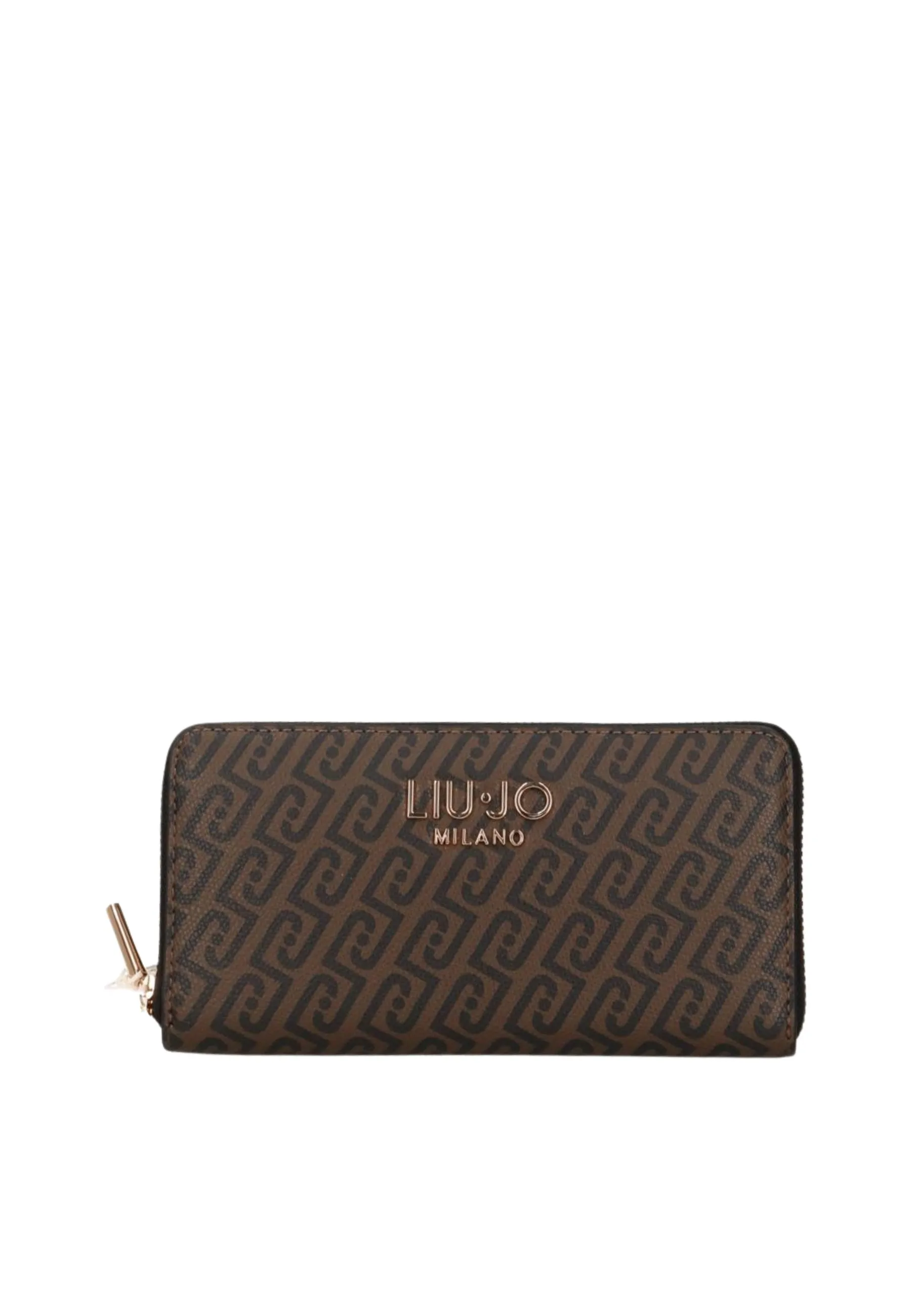 PORTAFOGLIO LOGO MONOGRAM DONNA TESTA DI MORO