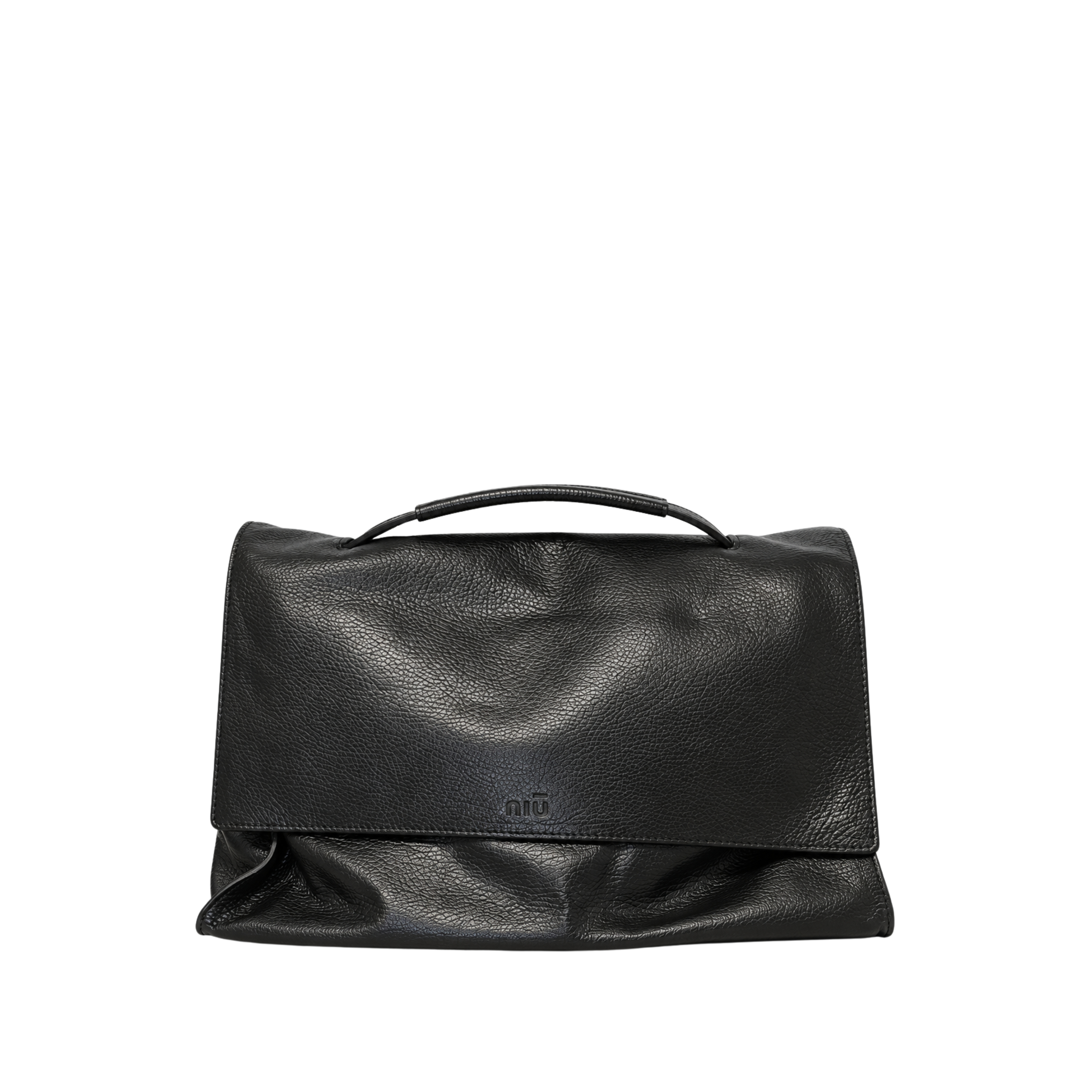 BORSA A MANO CON TRACOLLA IN VERA PELLE DONNA MARRONE