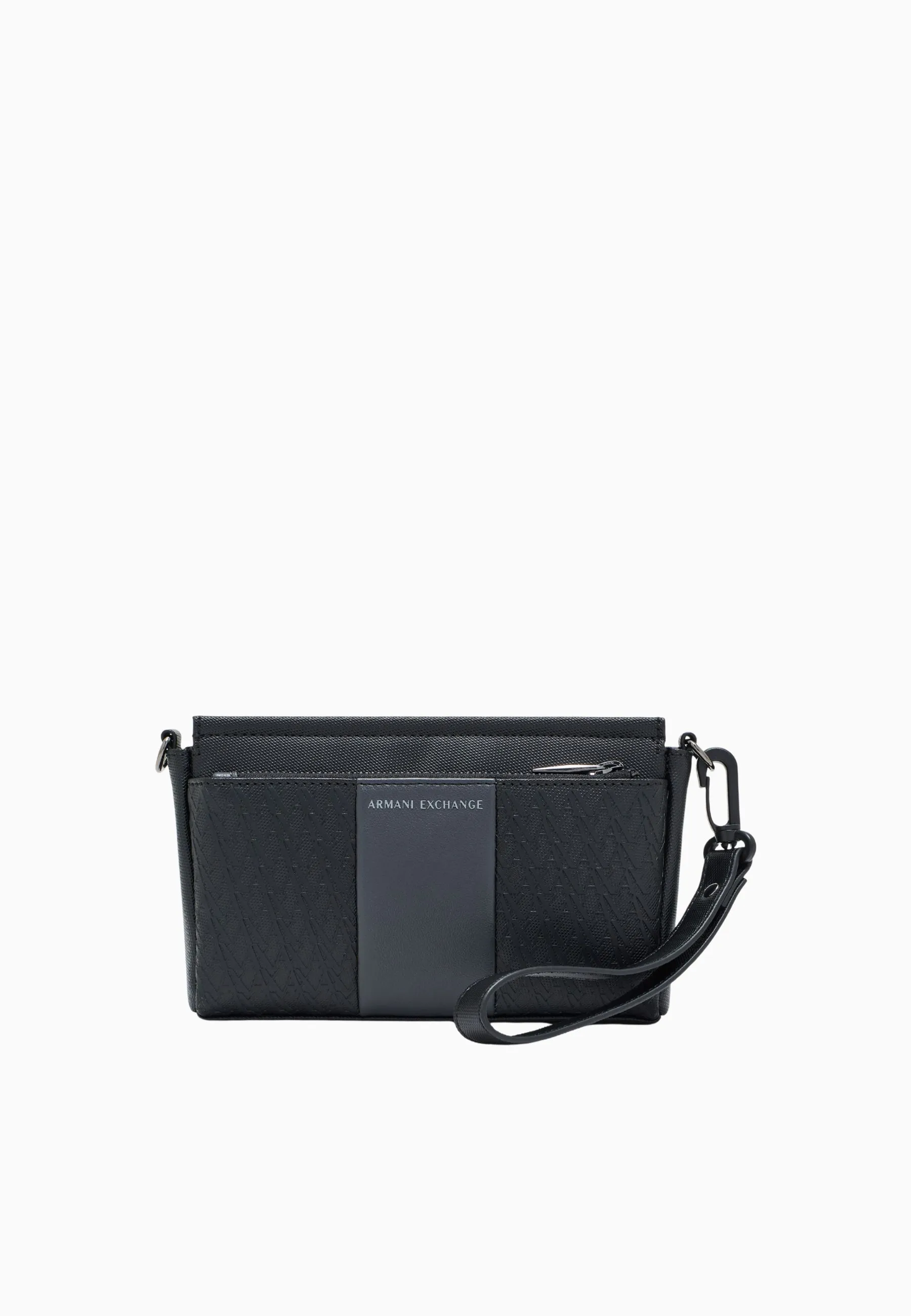 POCHETTE CON CINTURINO UOMO NERA