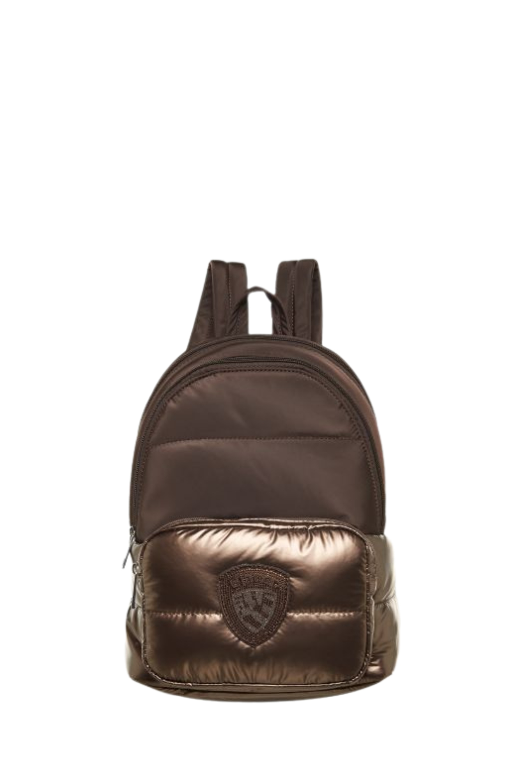 ZAINO TRAPUNTATO UNISEX MARRONE