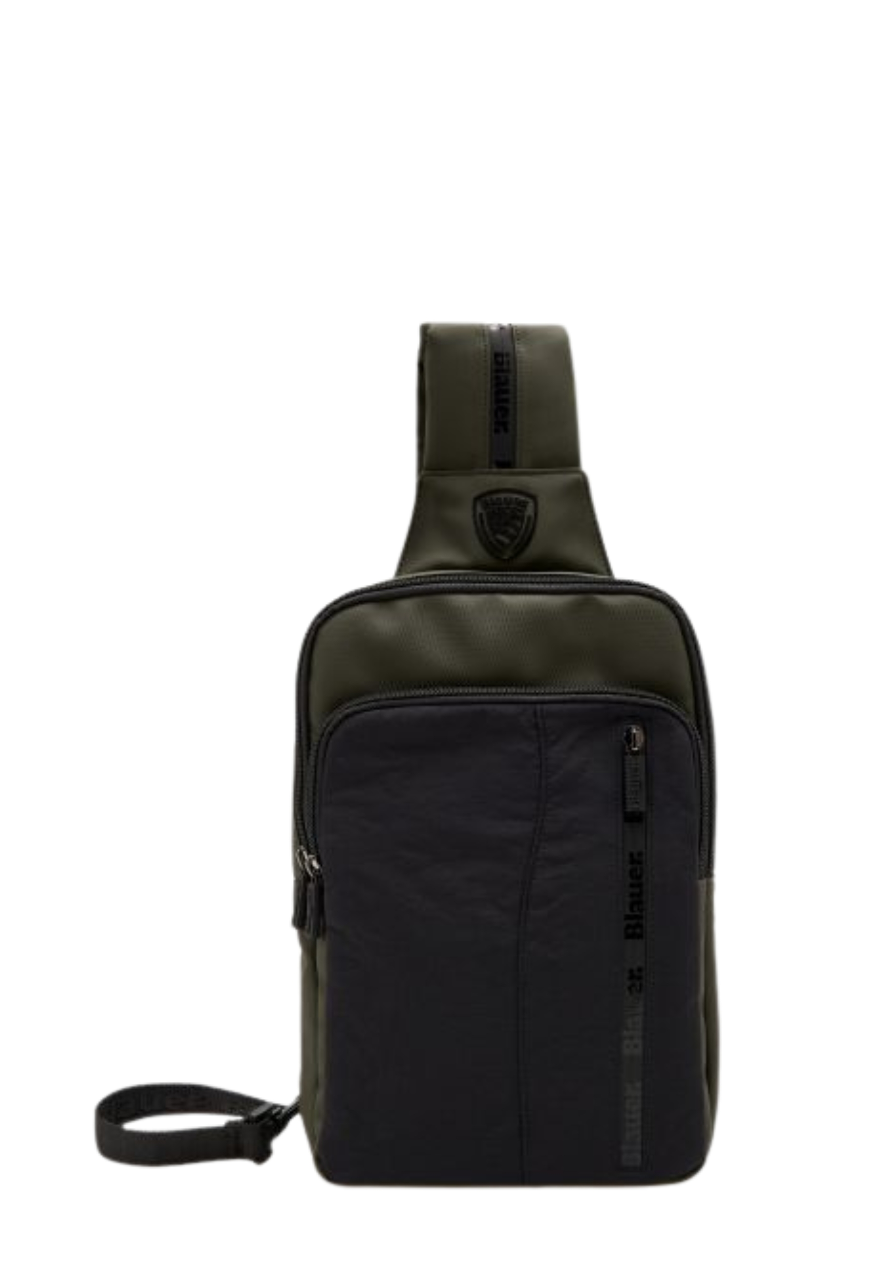 MARSUPIO BICOLORE UOMO NERO
