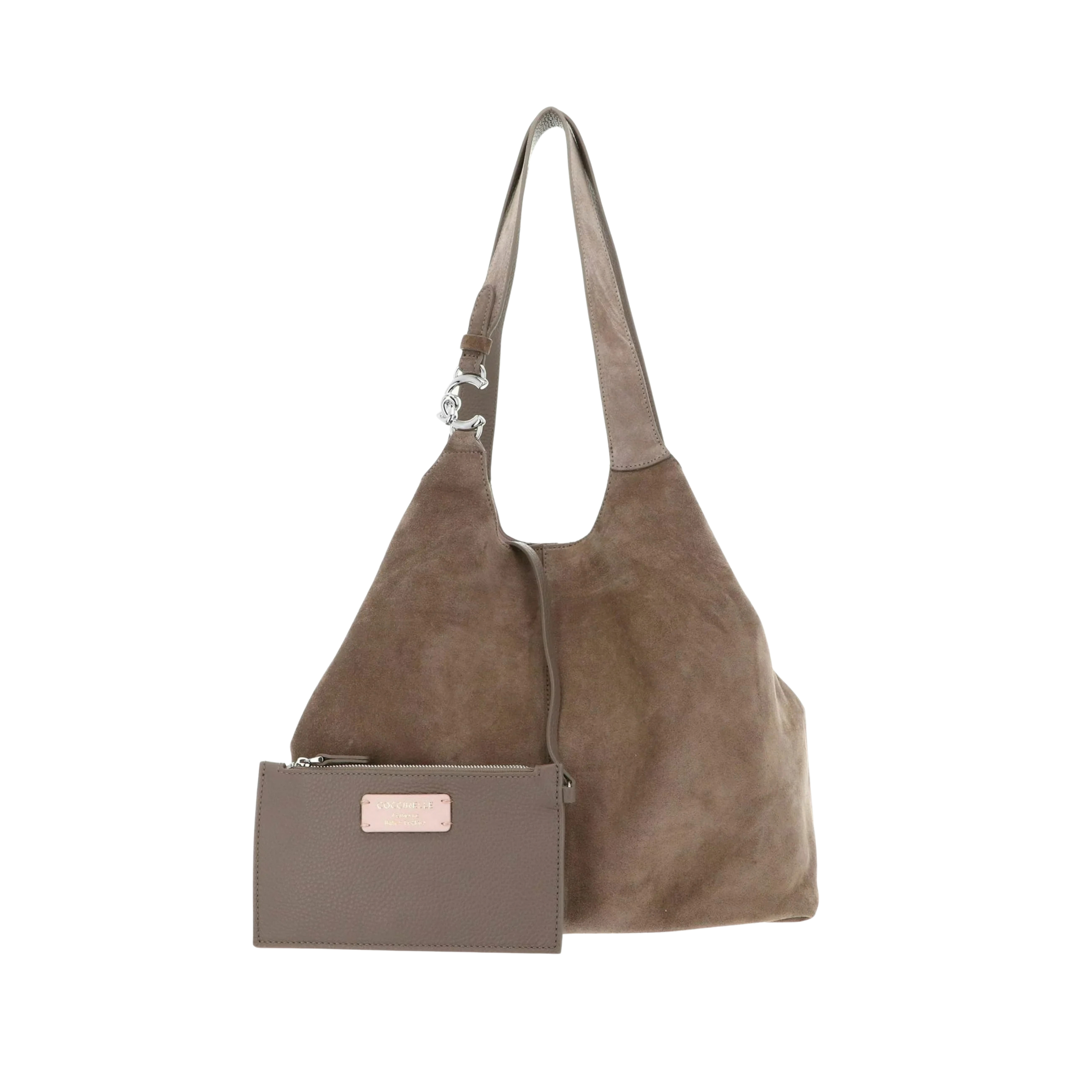 BORSA SHOPPING IN CAMOSCIO CON ASTUCCIO DONNA TORTORA