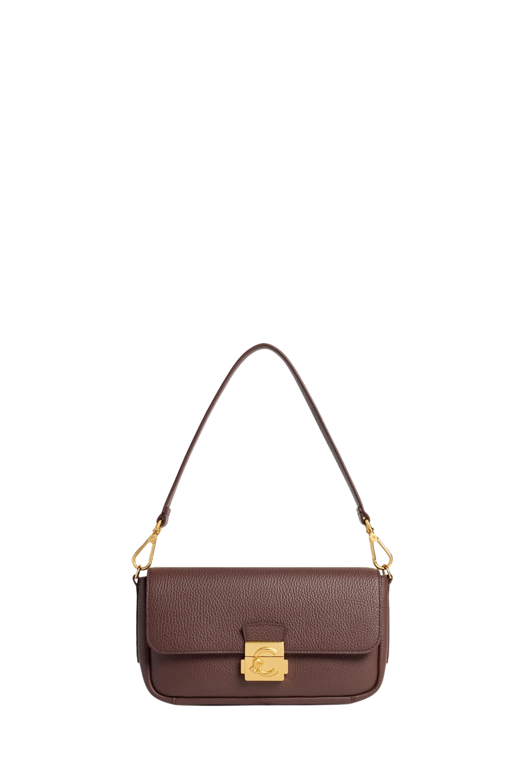 BORSA A SPALLA E1U4K120201 C-ME LOCK DONNA BORDEAUX