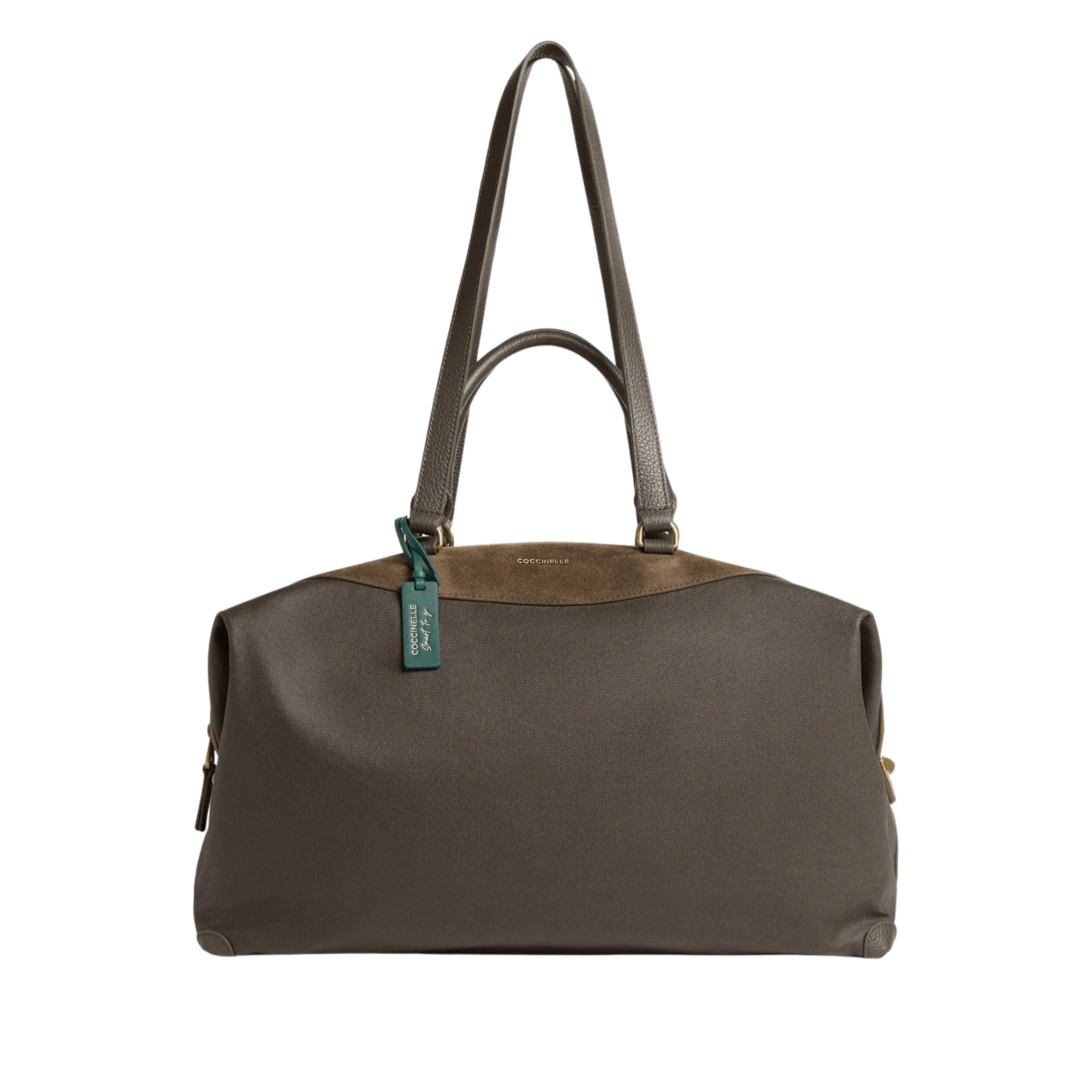 BORSA SHOPPING IN MISTO PELLE DONNA MARRONE
