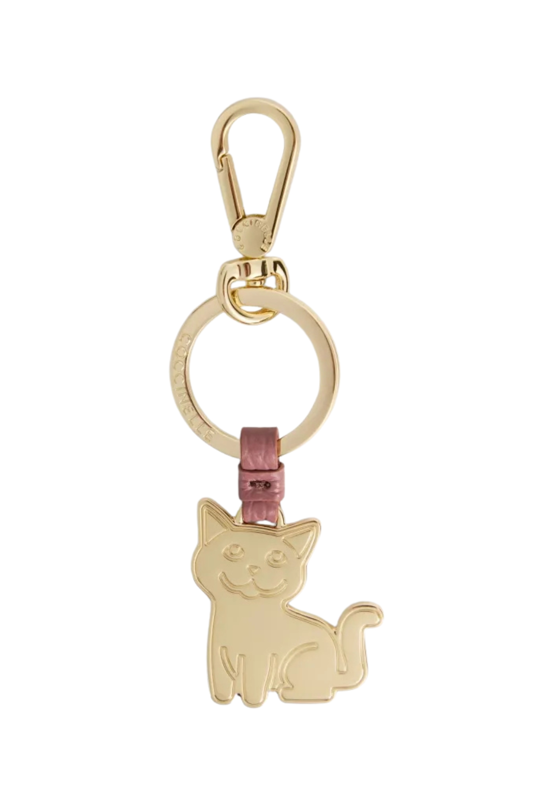 PORTACHIAVI CHARM GATTINO DONNA ROSA