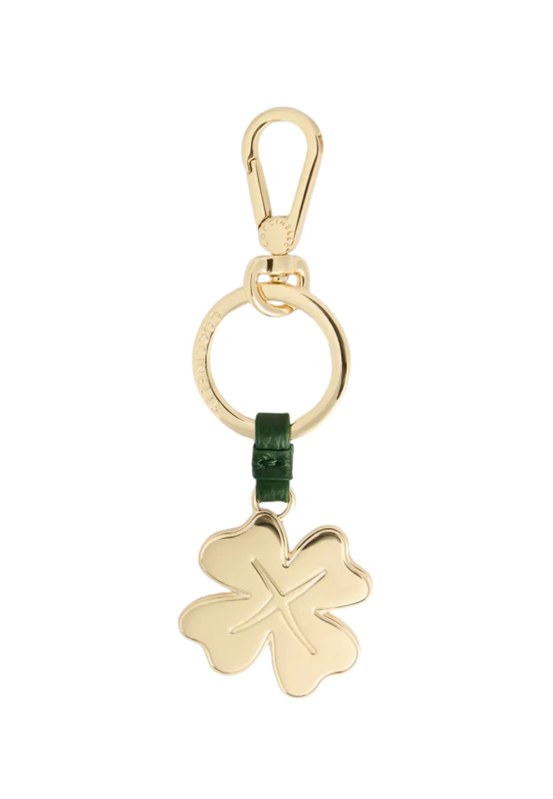 PORTACHIAVI CHARM QUADRIFOGLIO DONNA VERDE