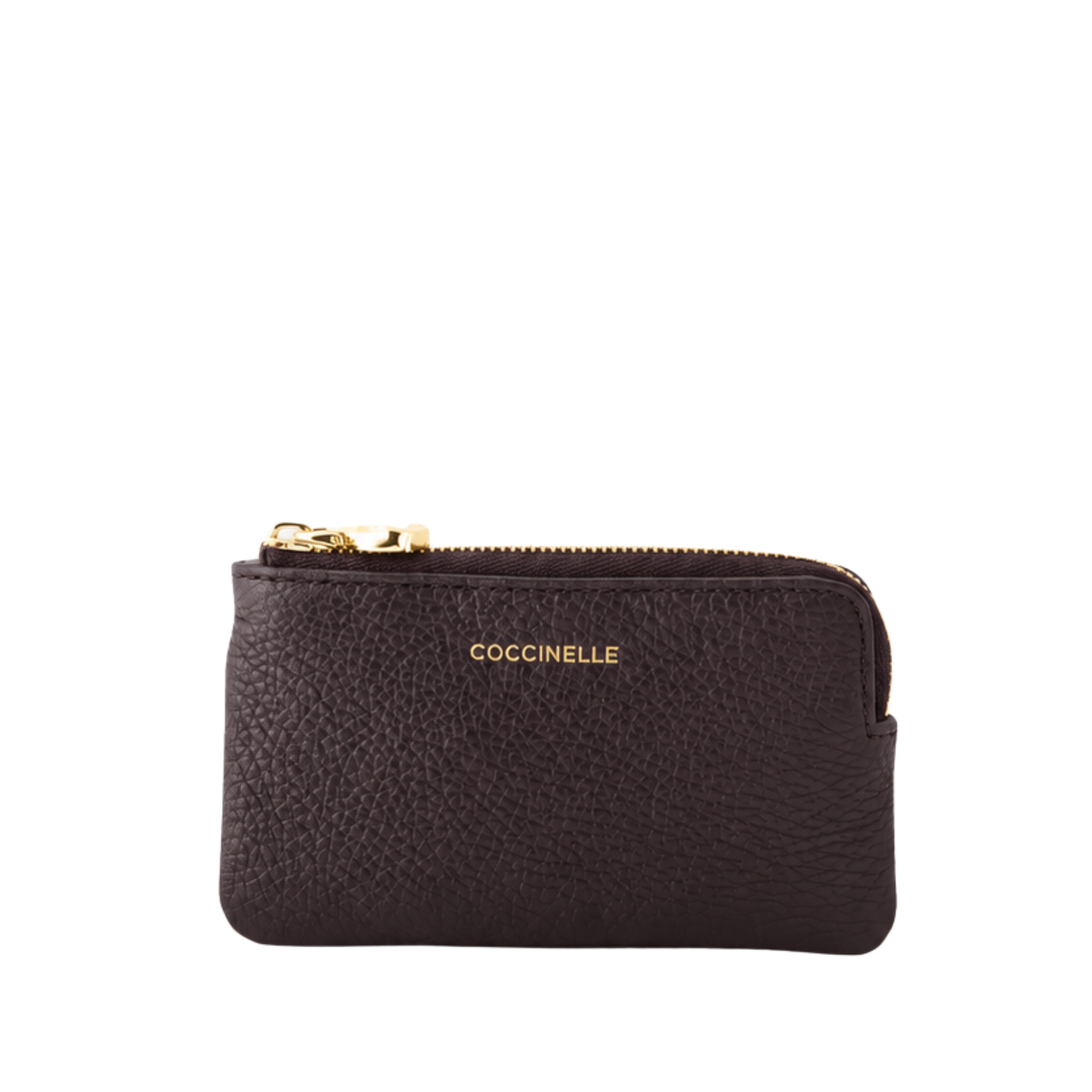 PORTAFOGLIO IN PELLE CON PORTACHIAVI DONNA MARRONE