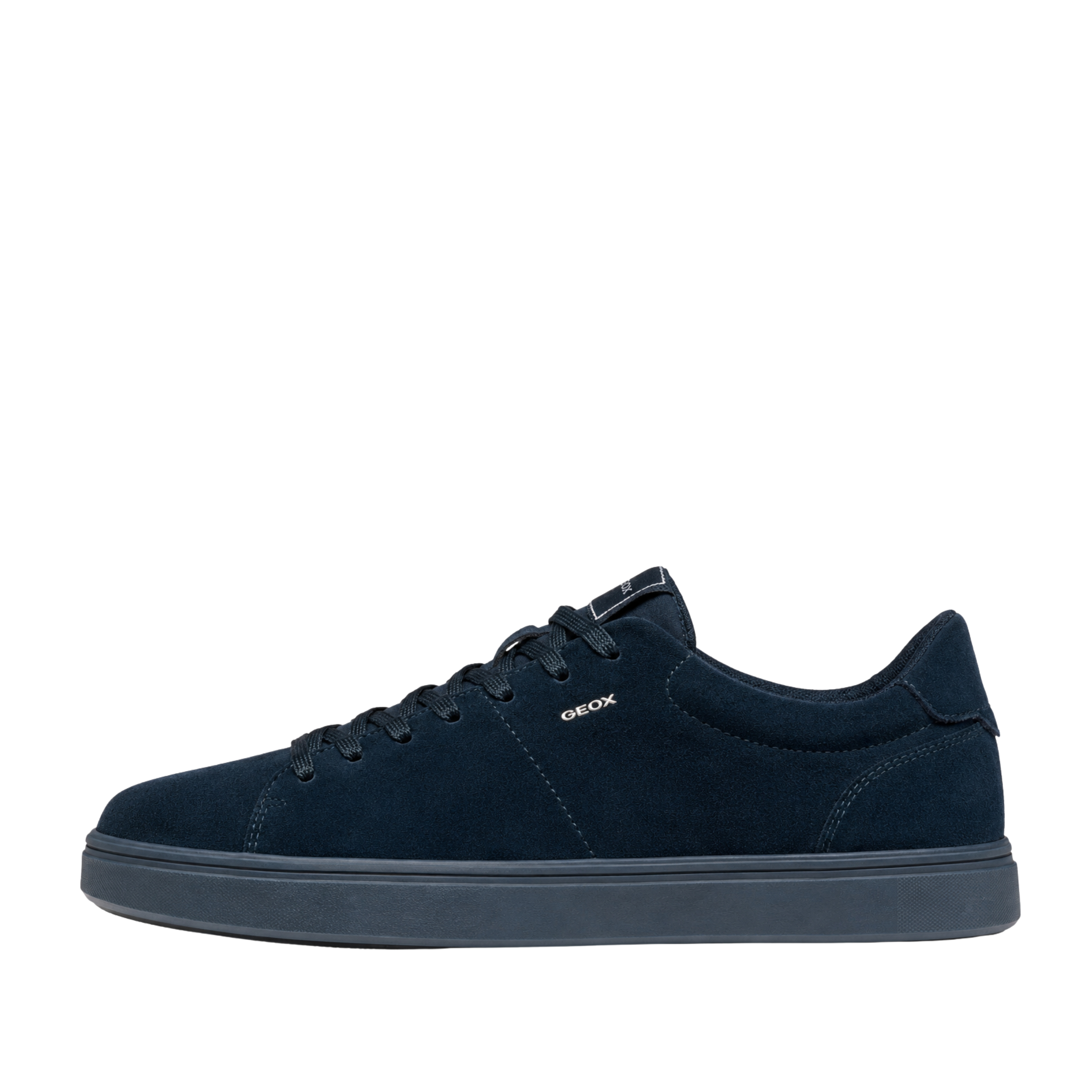 SNEAKERS BASSE SCAMOSCIATE CON DESIGN MONOCROMATICO UOMO BLU NAVY