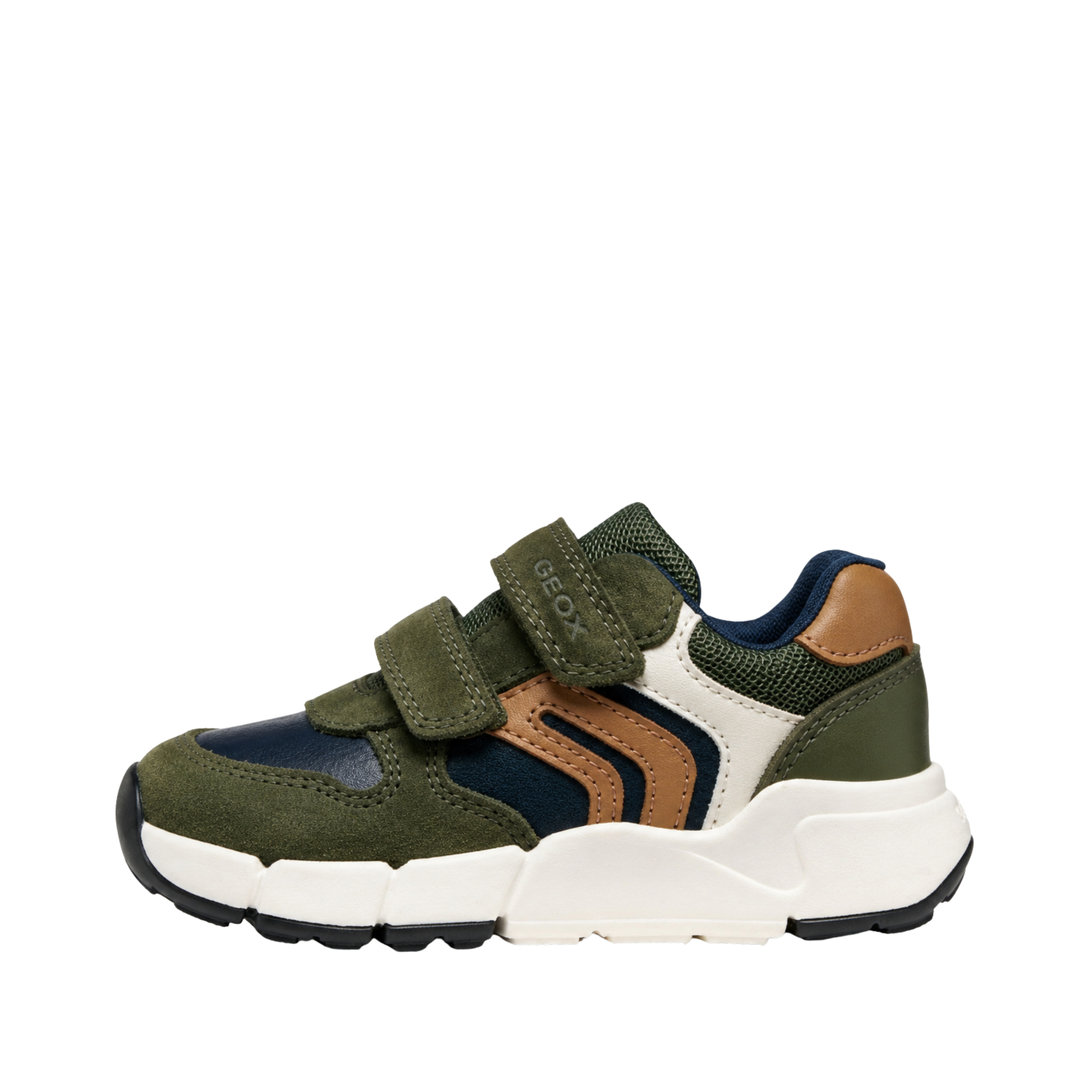 SNEAKERS PLATFORM A STRAPPO BAMBINO VERDE