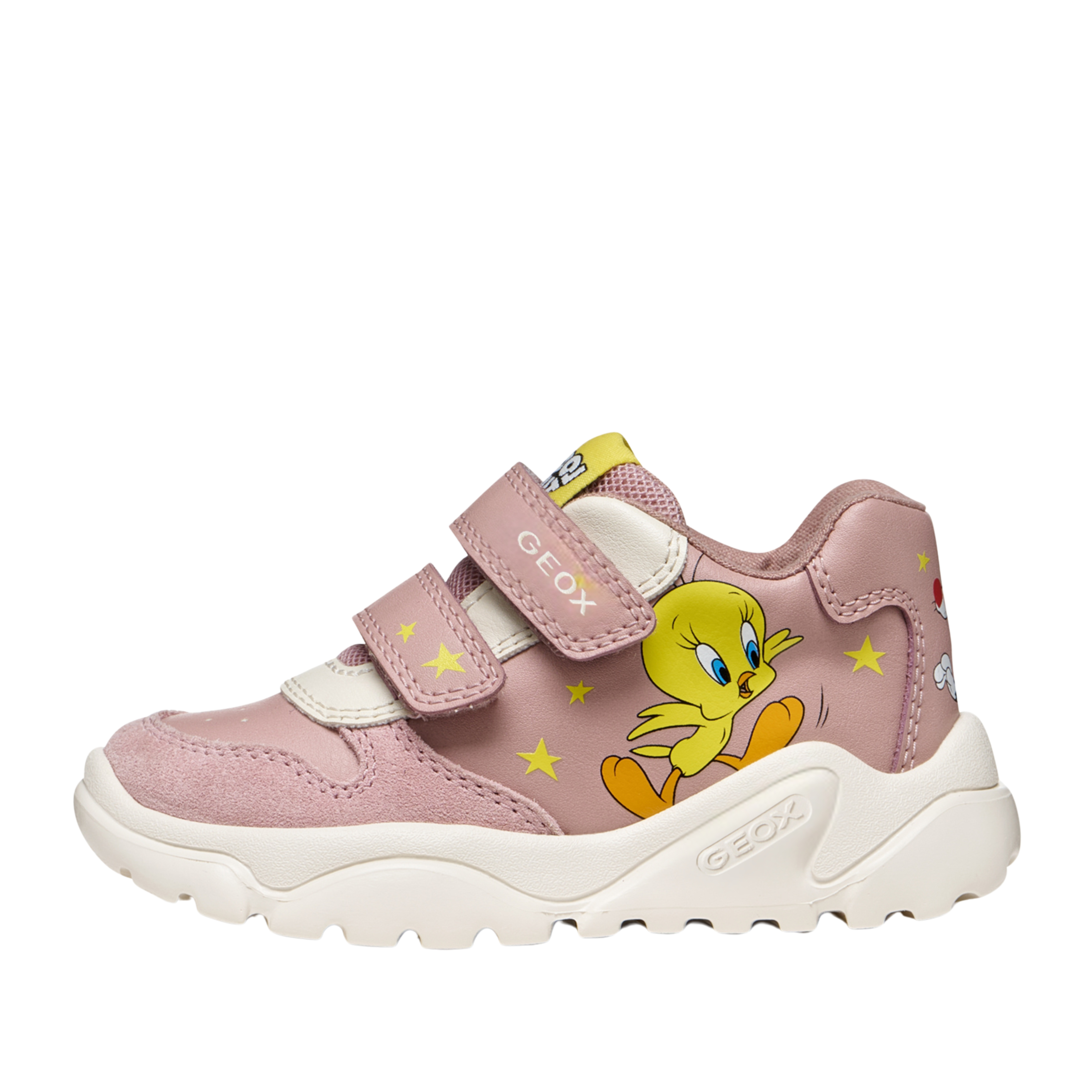 SNEAKERS PLATFORM B665QA05422 A STRAPPO BAMBINA ROSA