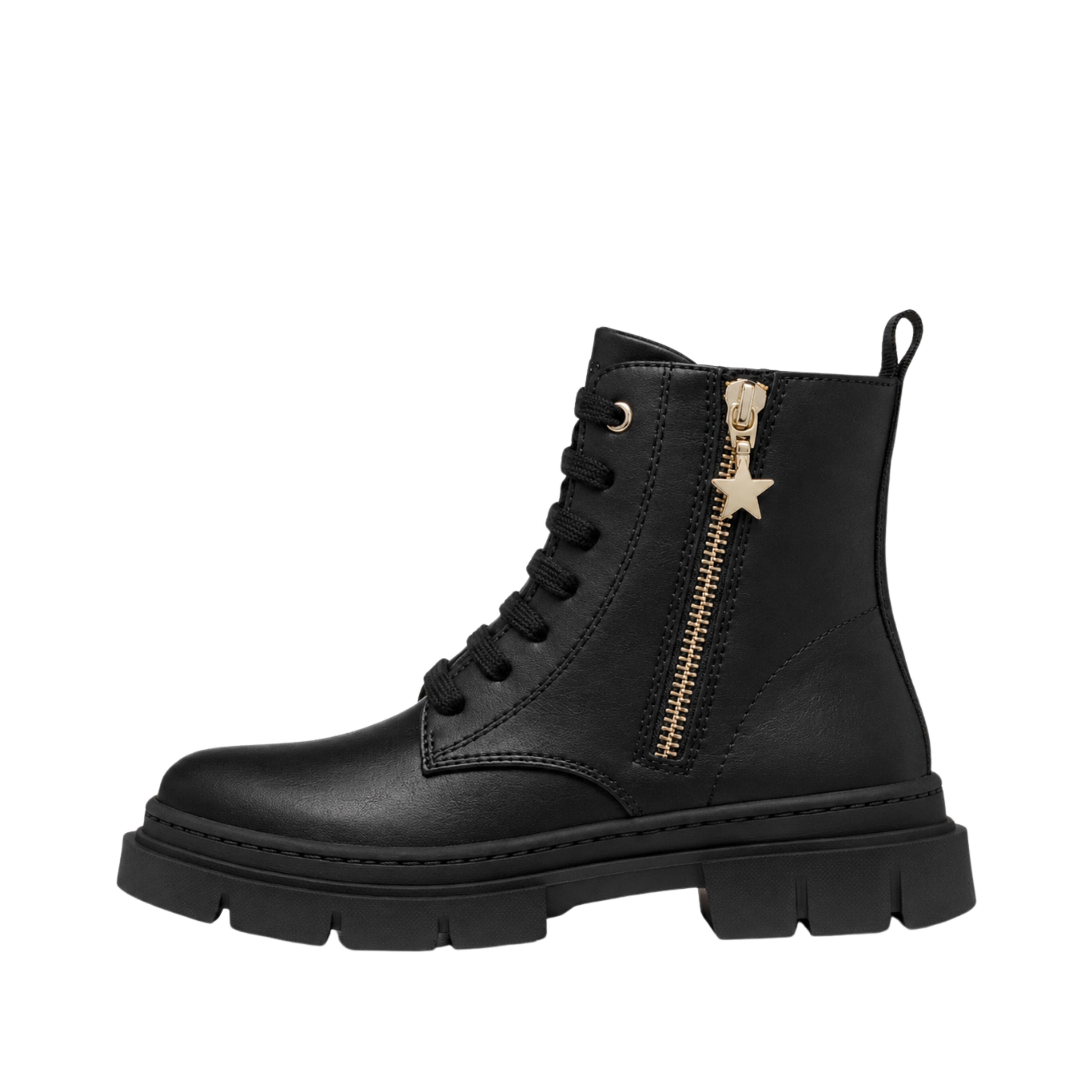 ANFIBI J660KA000BC CON CHARM STELLA BAMBINA NERO