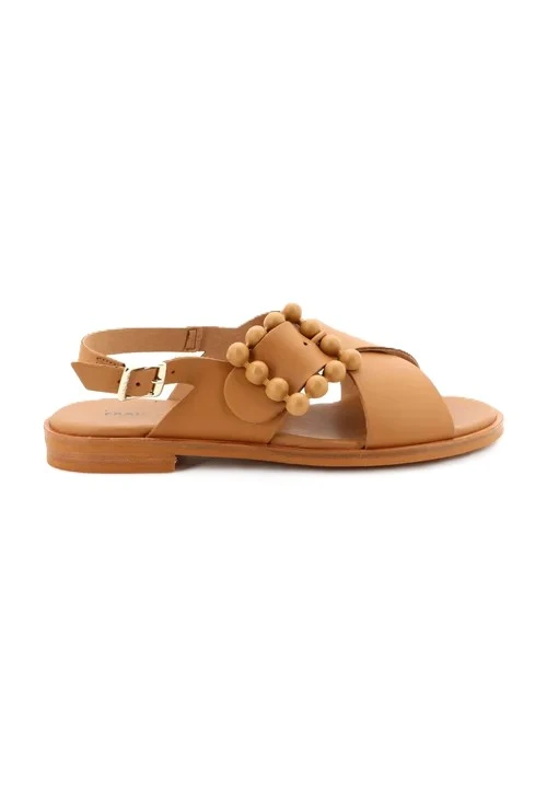 SANDALI 85M9 DONNA CUOIO