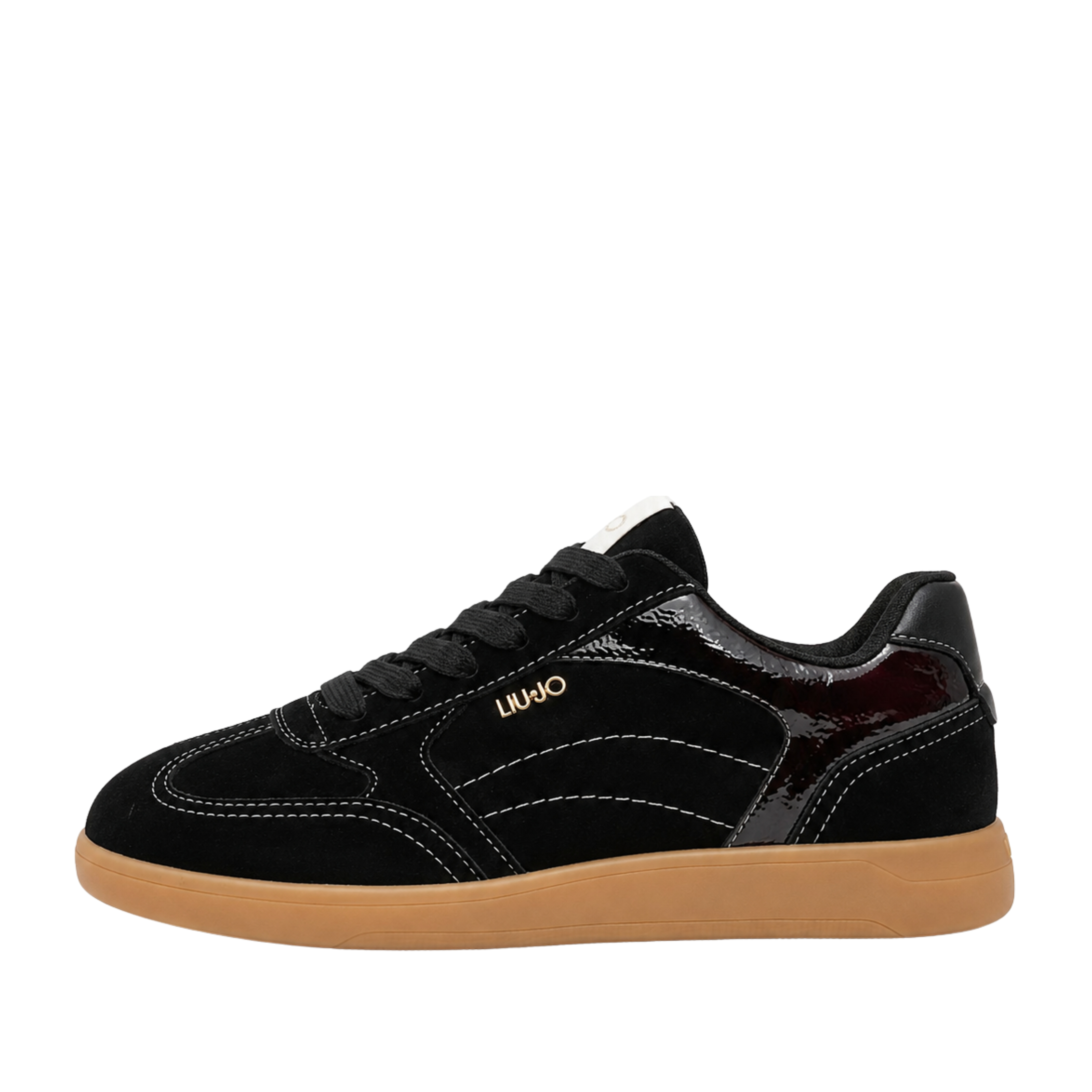 SNEAKERS BASSE IN SUEDE BF6045PX245 DONNA NERO