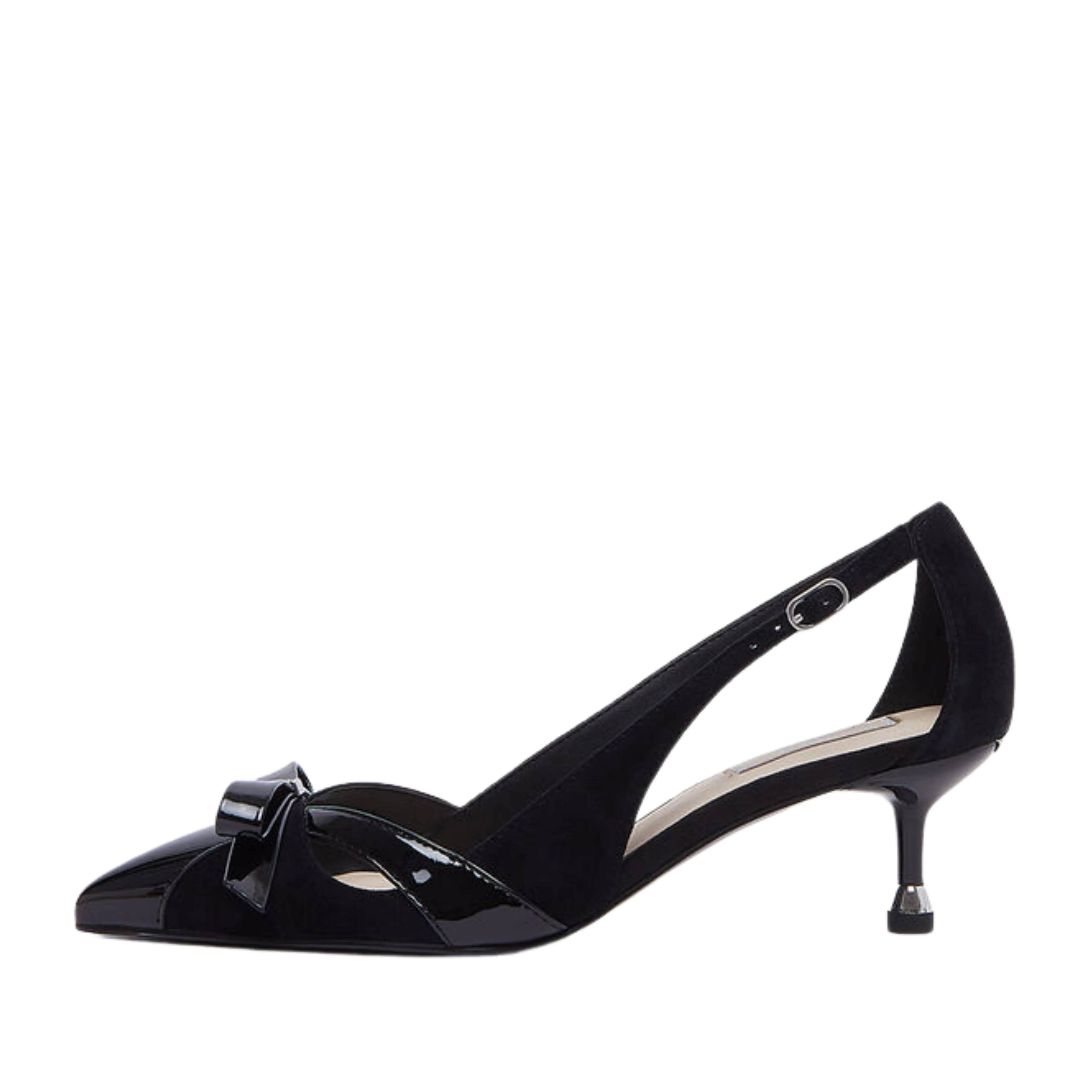 DÉCOLLETÉ IN SUEDE CON CUT-OUT SF6013PX114 DONNA NERO