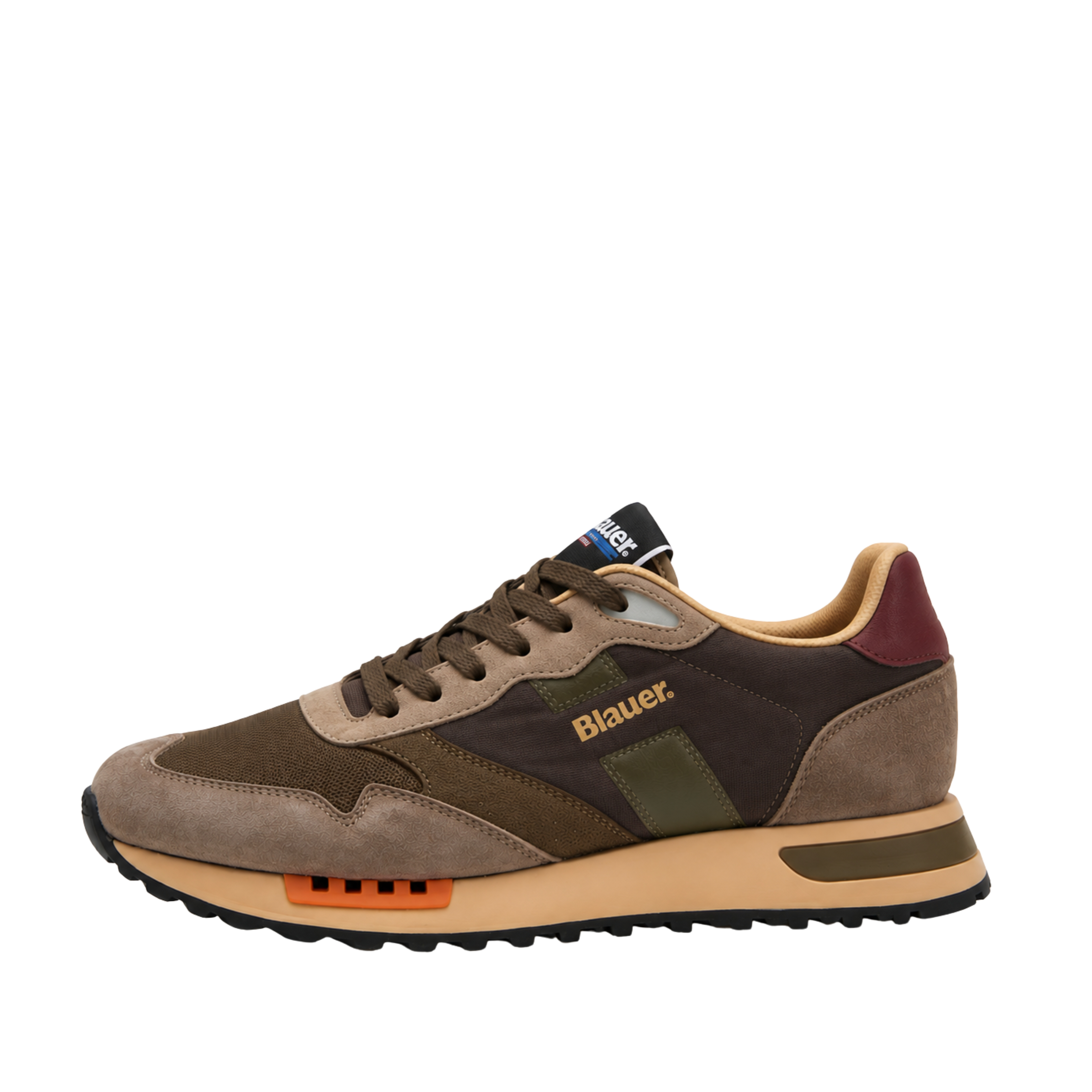 SNEAKERS BASSE MULTICOLOR UOMO VERDE