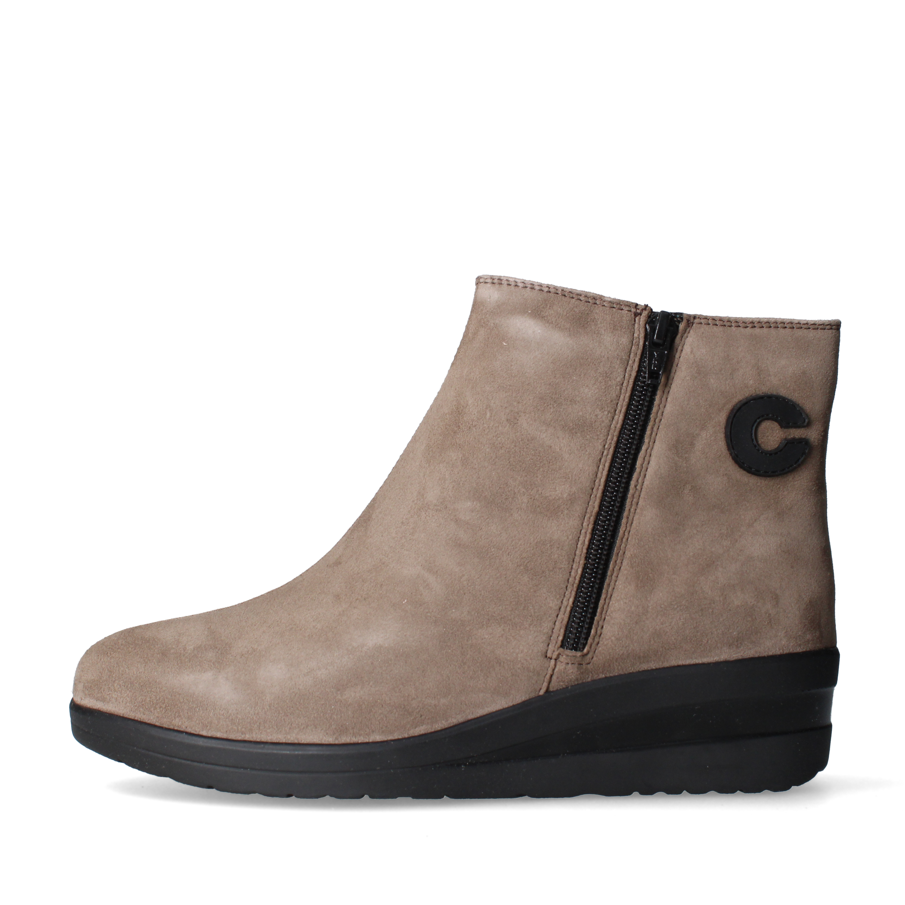 STIVALETTI TACCO BASSO IV2609-S DONNA NERO