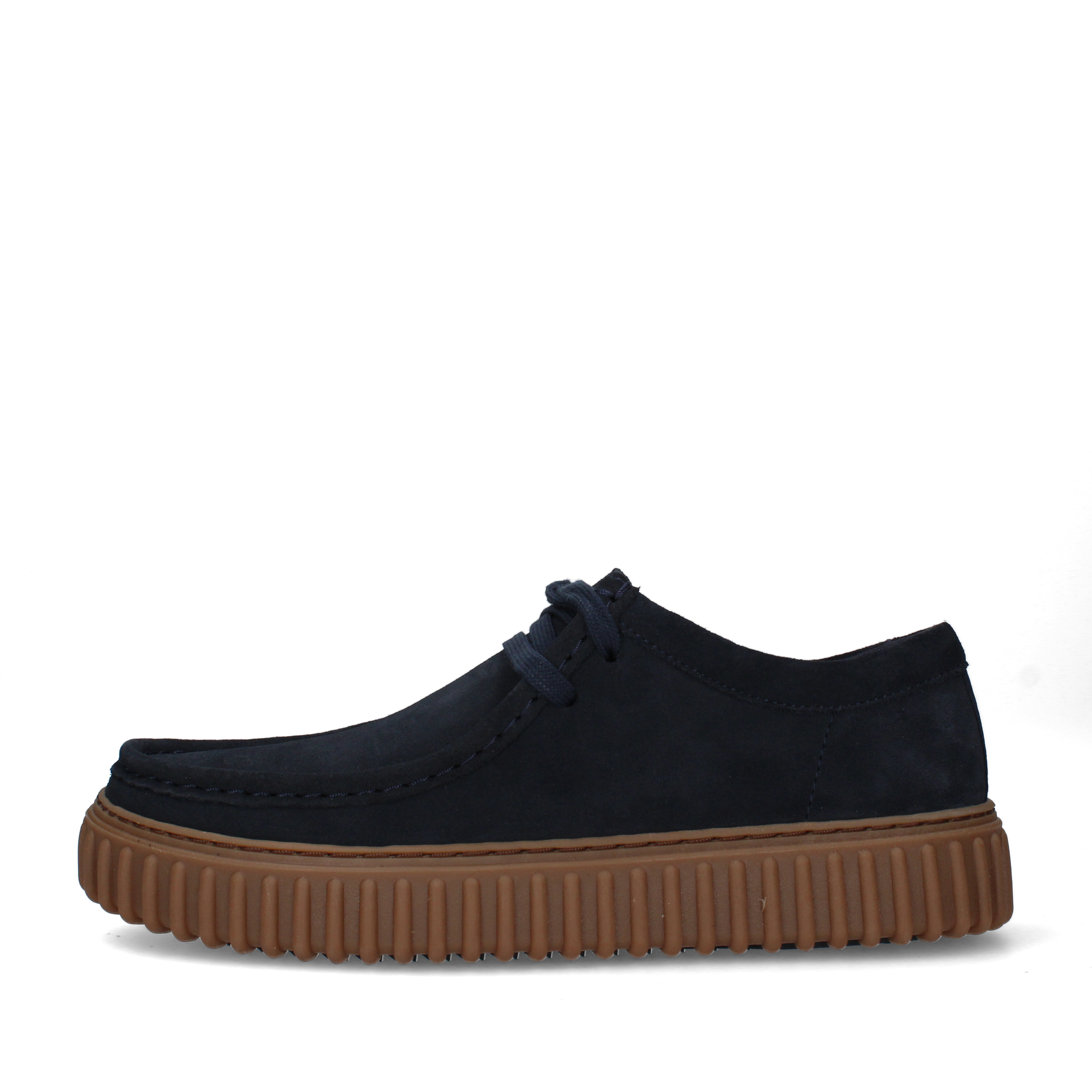 STRINGATE COMFORT IN CAMOSCIO CON SUOLA SCANALATA UOMO BLU NAVY