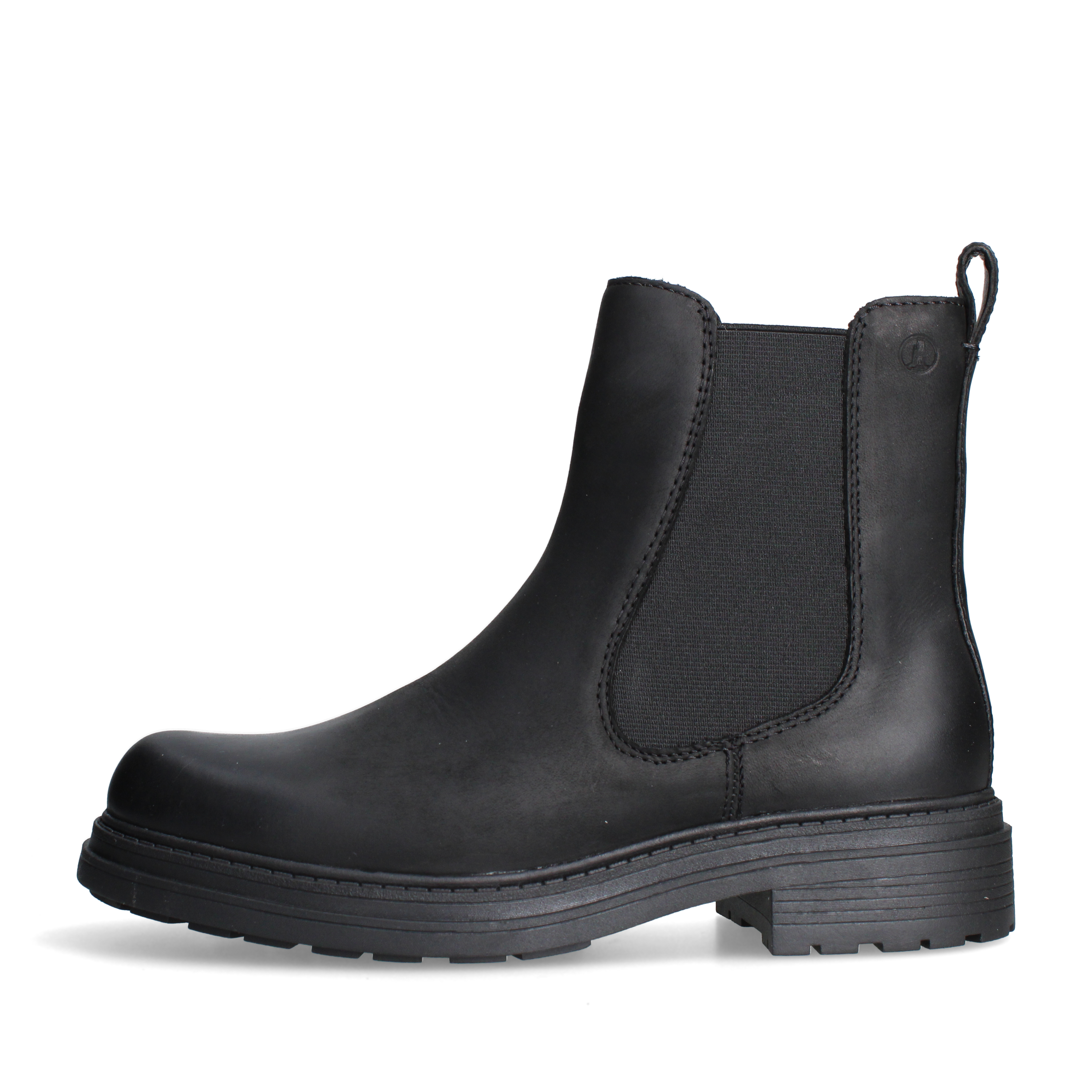 STIVALETTI TACCO BASSO 182901 DONNA NERO